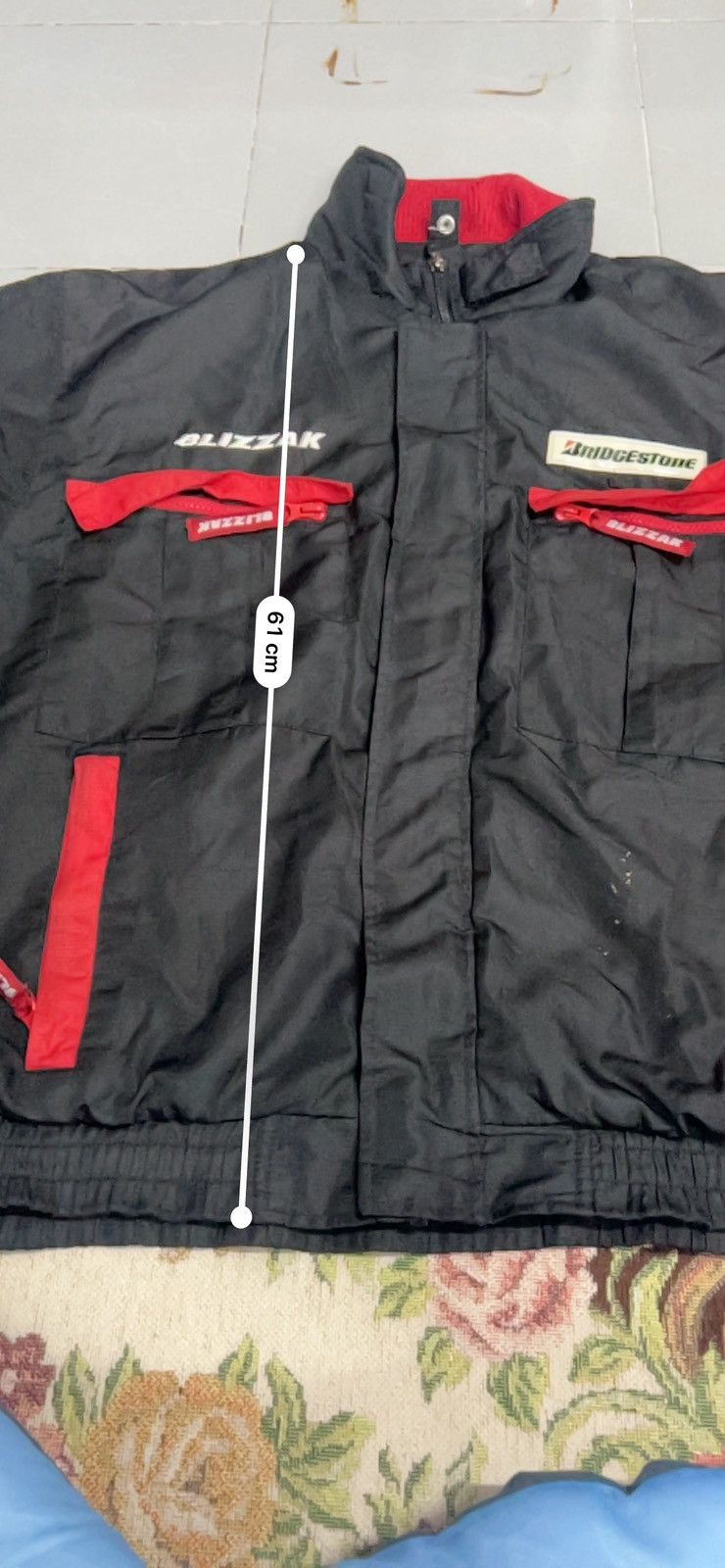 Vintage Vintage Bridgestone Blizzak - Vintage Light Jacket Size US L / EU 52-54 / 3 - 8 Thumbnail