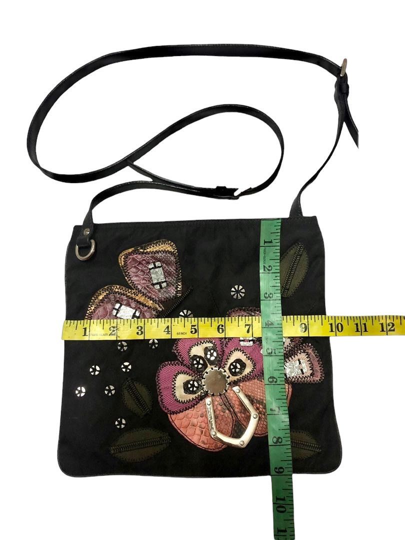 Prada AUTHENTIC VINTAGE PRADA BLACK NYLON SNACK SKIN BAG Size ONE SIZE - 11 Thumbnail