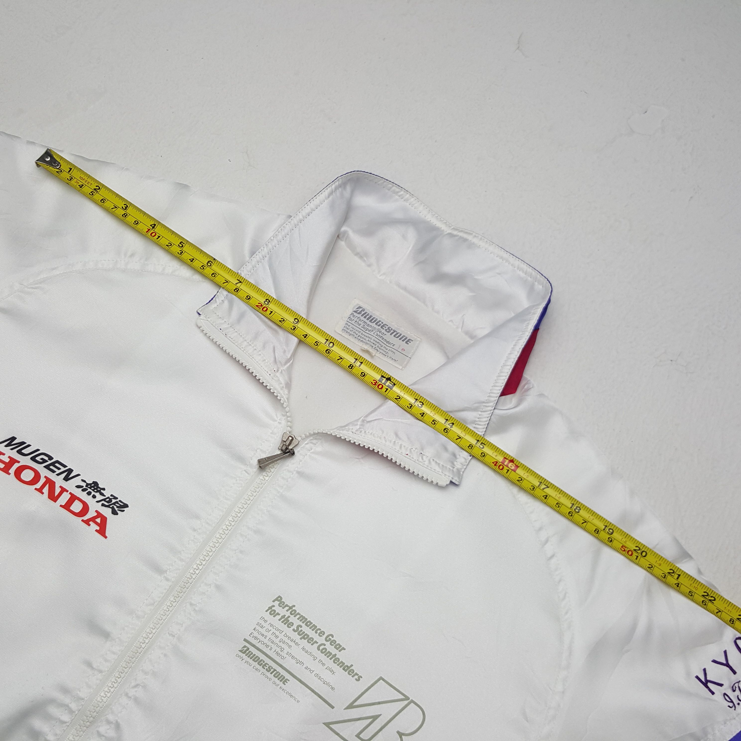 Honda × Vintage Vintage Bridgestone Mugen Honda Racing Custom Art Jacket Size US L / EU 52-54 / 3 - 6 Thumbnail