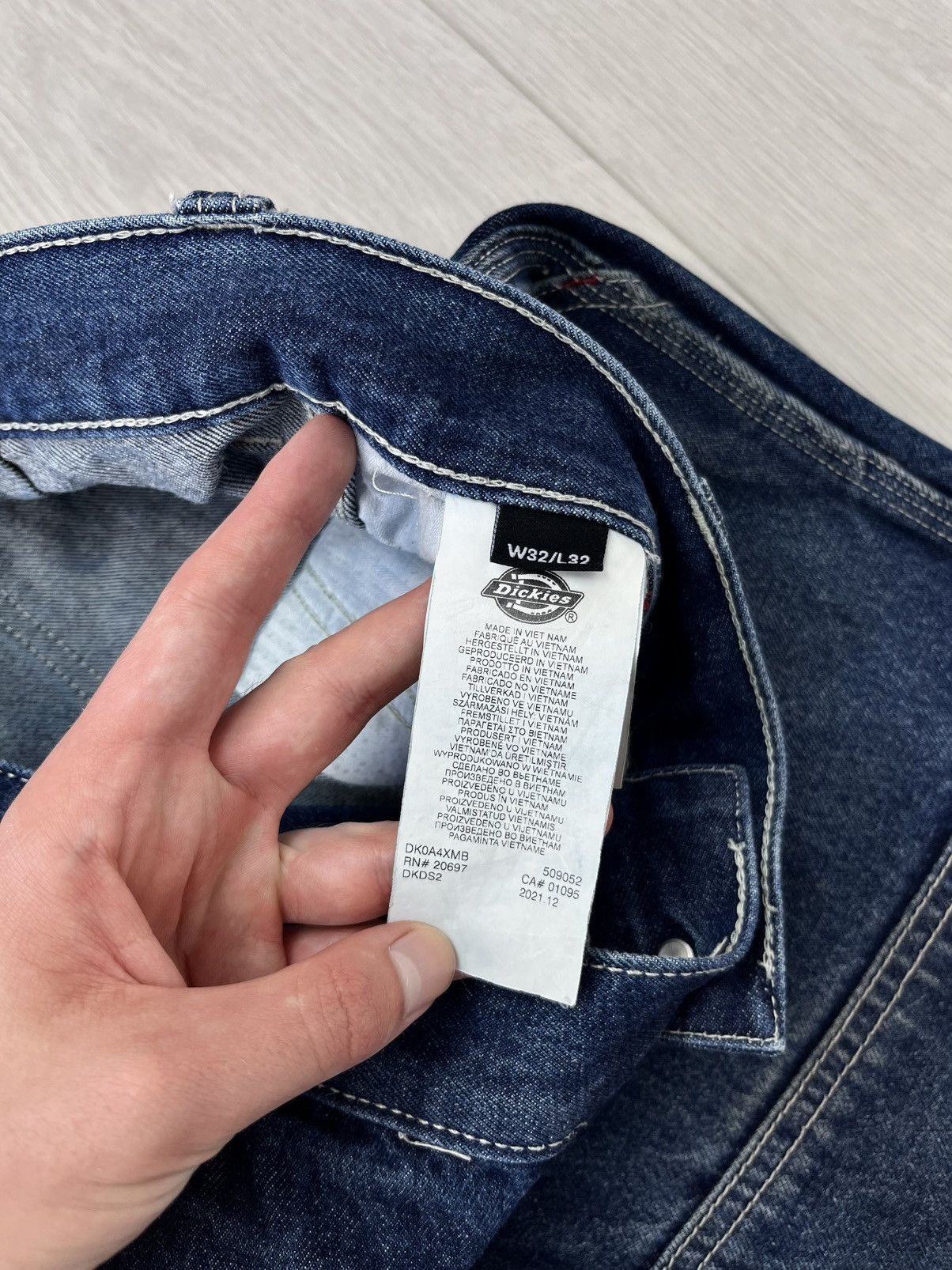 Dickies × Vintage Vintage Dickies Jeans Carpenter Denim Workwear Y2K 90s Hype Size US 32 / EU 48 - 10 Thumbnail