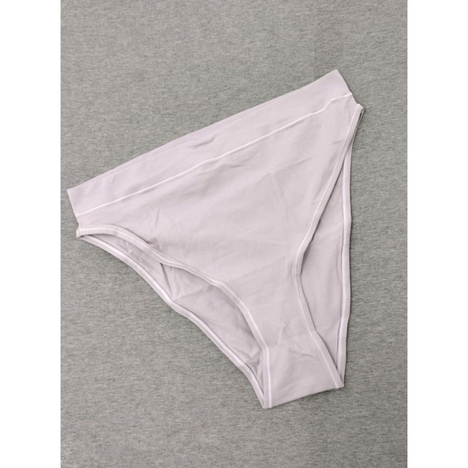SKIMS SKIMS Tanga Panties Iris Mica 4X Plus Size Cotton Blend Underwear Women Clothing Size 40" / US 18 - 3 Thumbnail