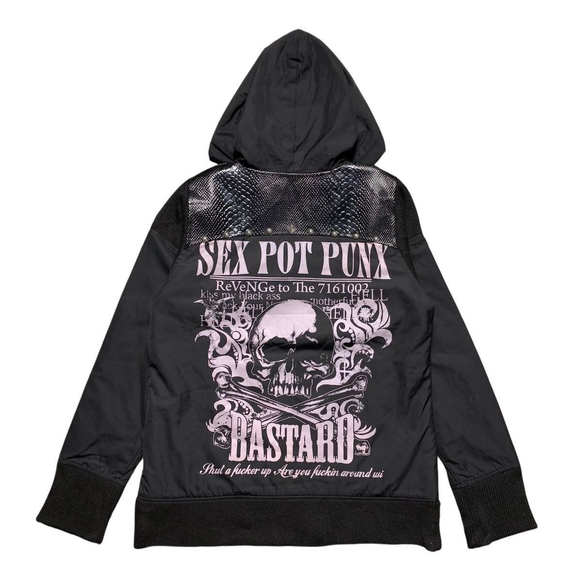 Japanese Brand Sex Pot Revenge Zipper Hoodie Grunge Vkeii Punk Lgb Style Size US M / EU 48-50 / 2 - 5 Thumbnail