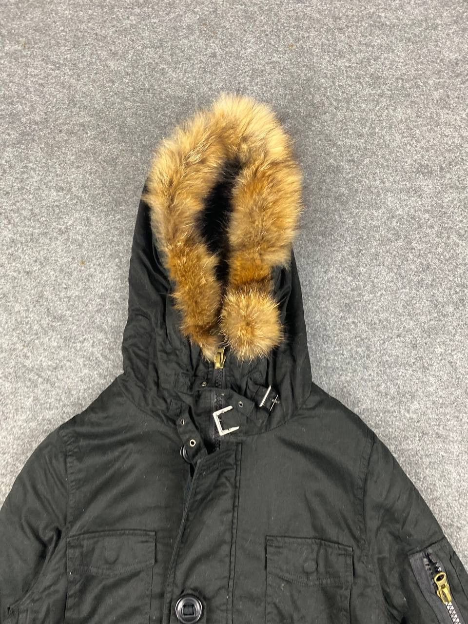 Japanese Brand japanese brand black parka jacket fleece lining Size US M / EU 48-50 / 2 - 2 Thumbnail