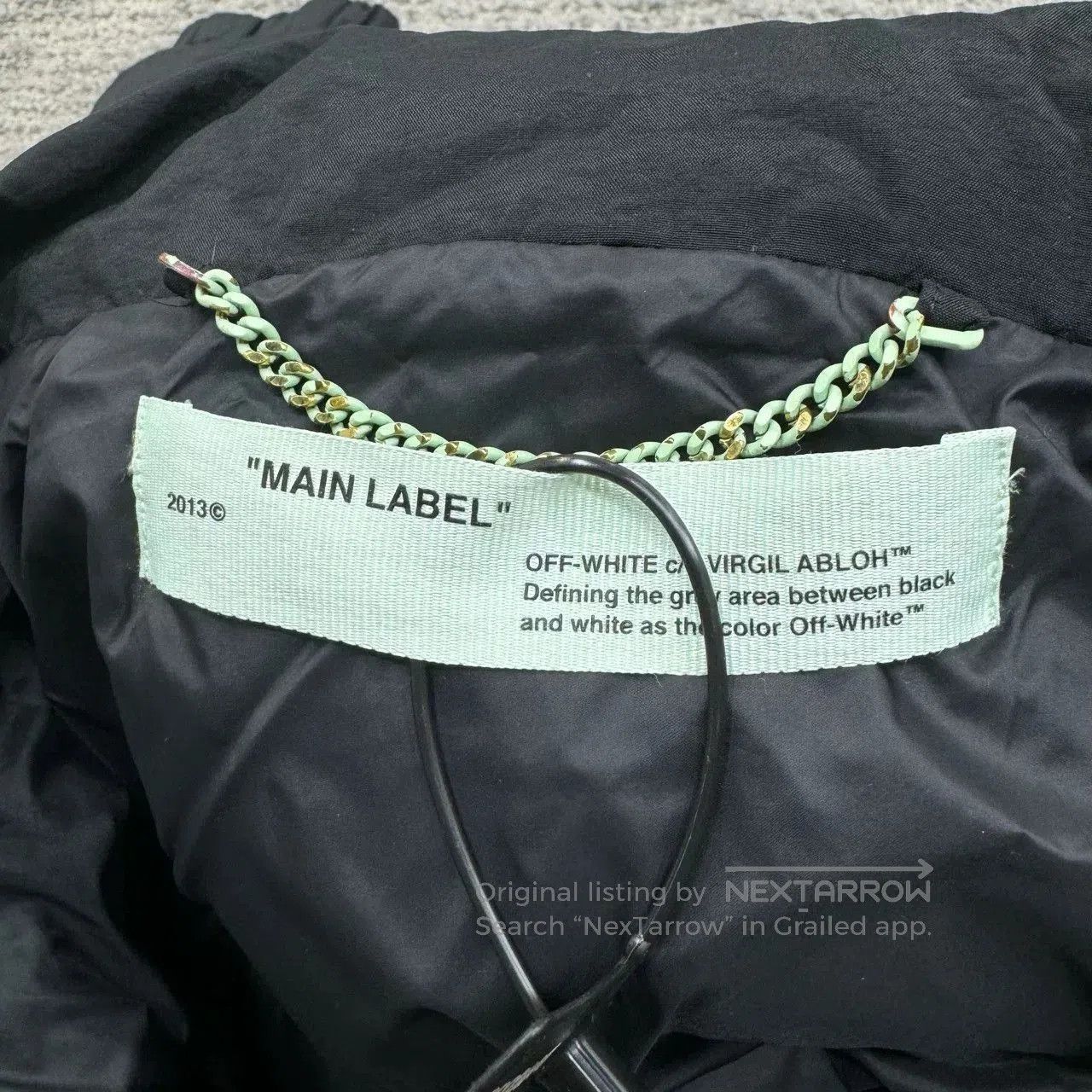 Officine Creative off white down jacket large size. Size US L / EU 52-54 / 3 - 4 Thumbnail