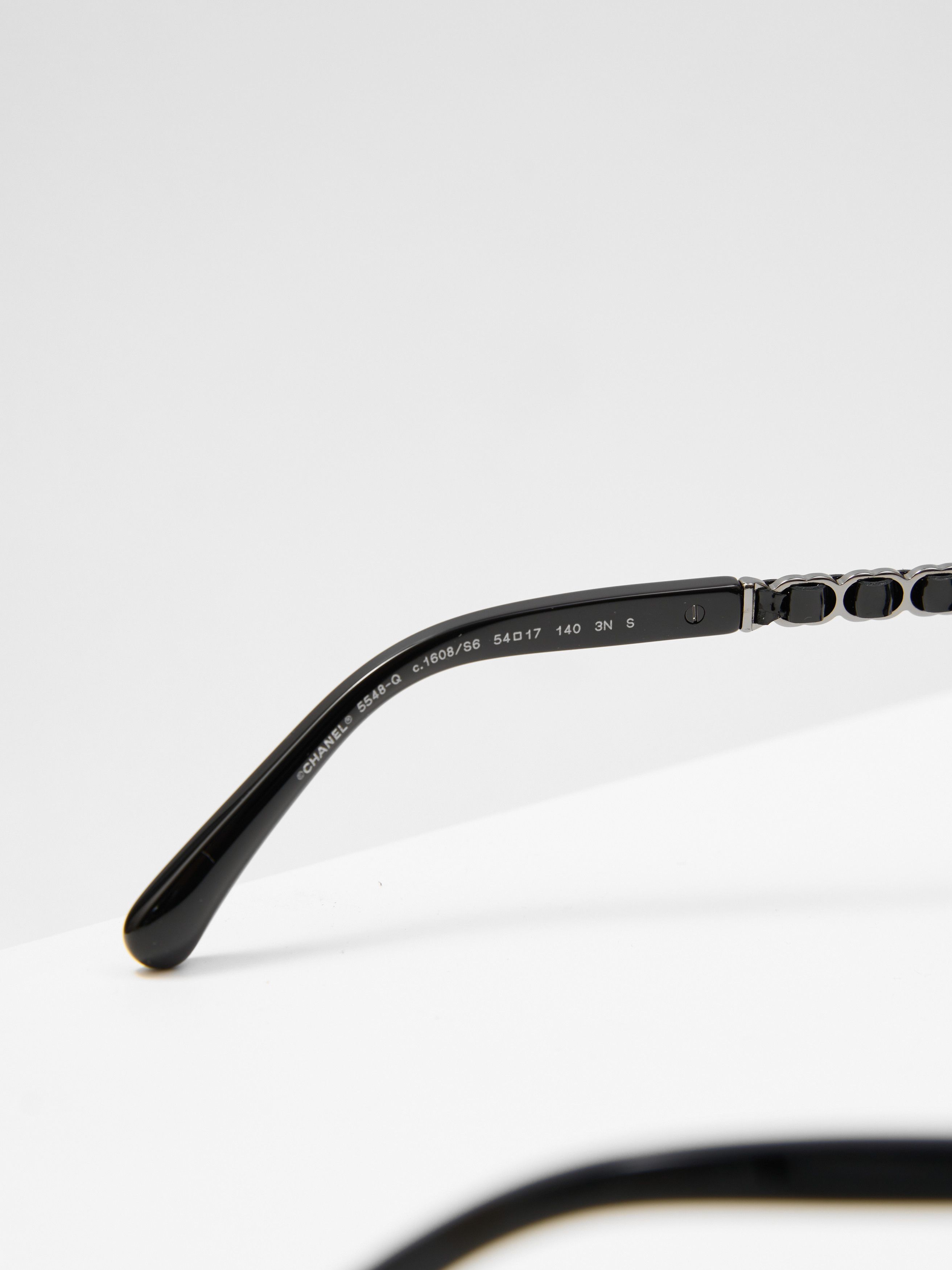 Chanel Chanel 5548-Q Rectangle Sunglasses Size ONE SIZE - 9 Thumbnail