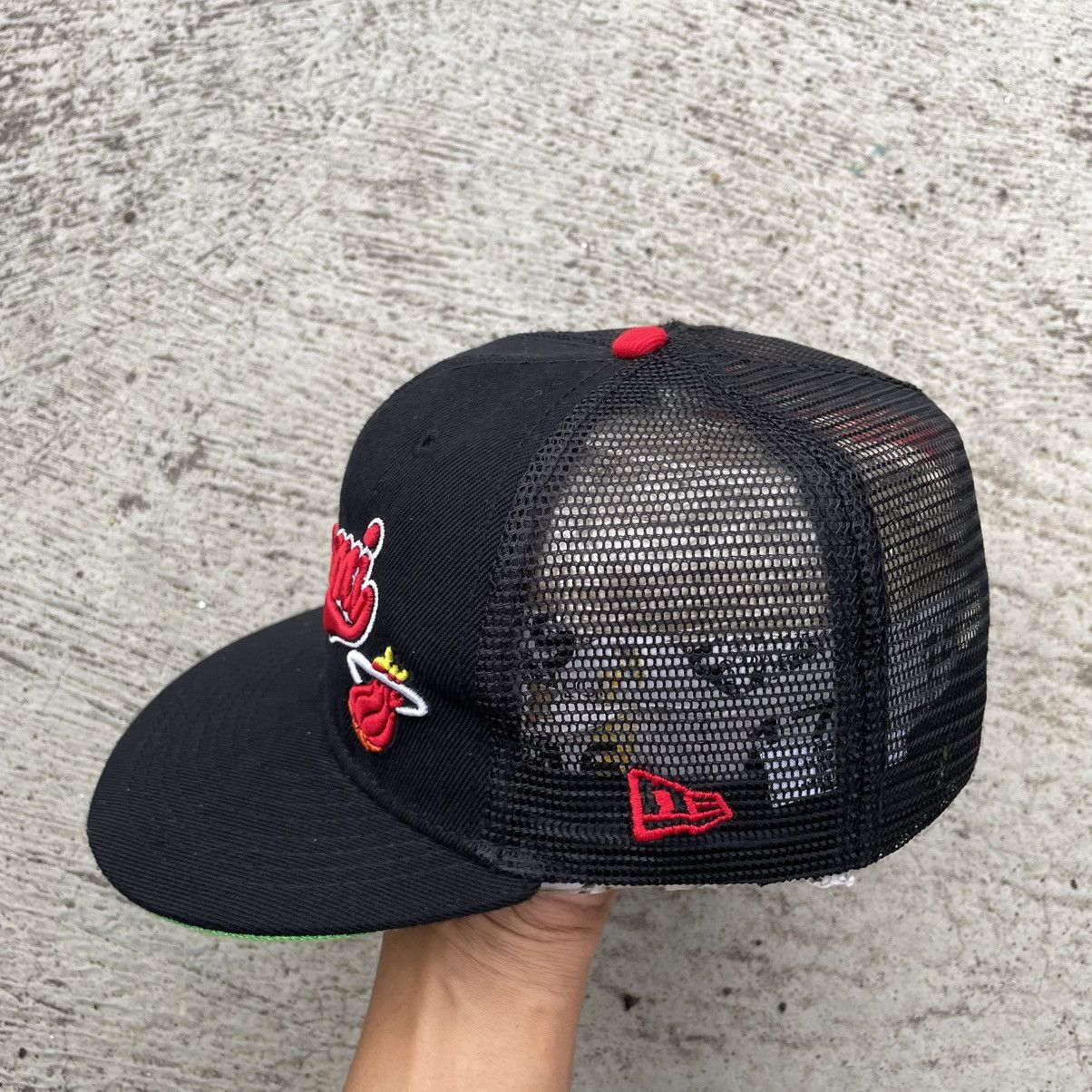 New Era Y2k miami heat trucker hat by new era hwc edition Size ONE SIZE - 3 Thumbnail