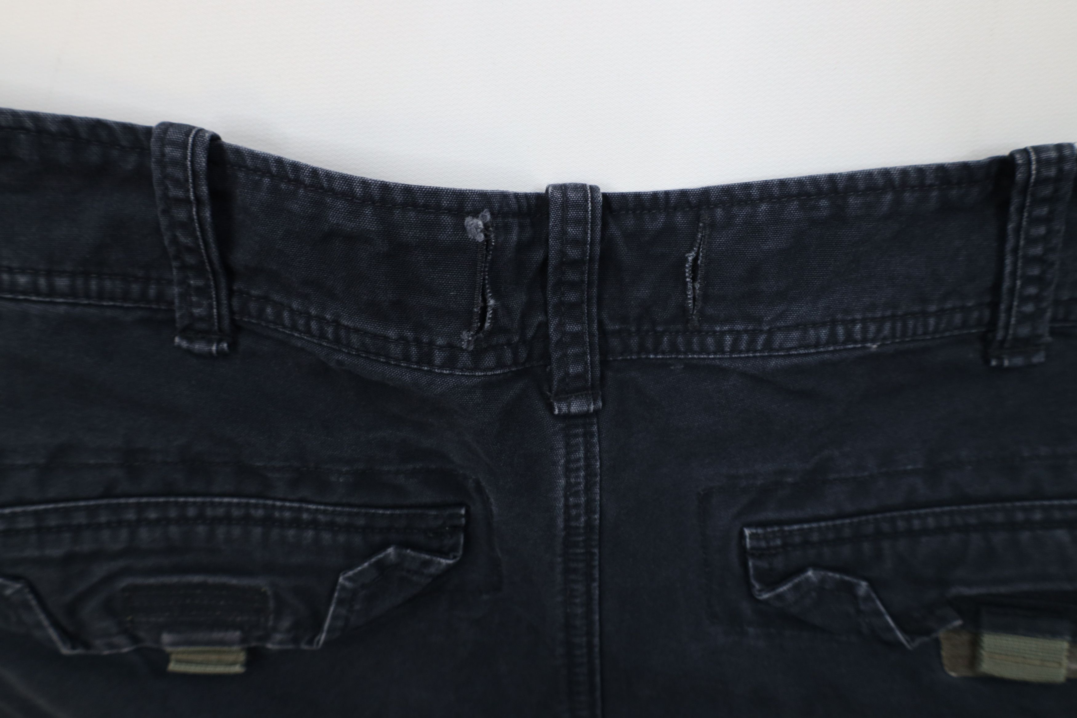 Abercrombie & Fitch Vintage 90s Y2K Abercrombie & Fitch Surplus Cargo Shorts Size US 34 / EU 50 - 15 Thumbnail