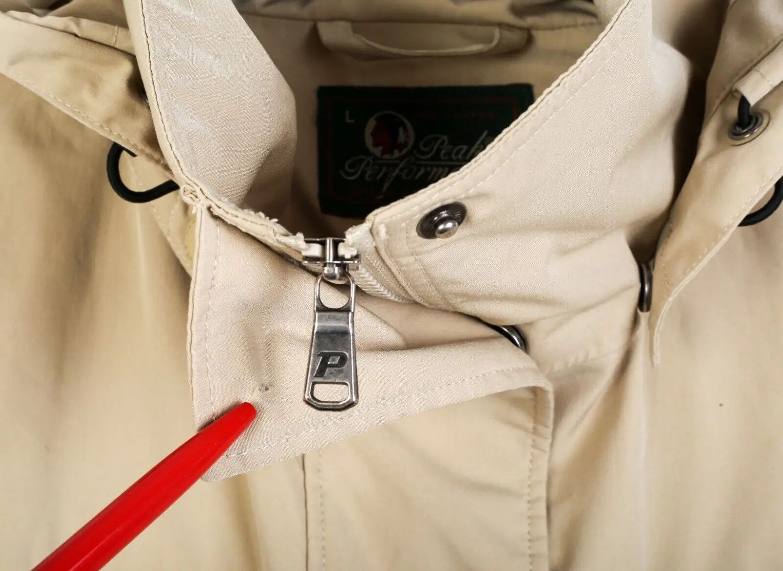 Peak Performance Women L Jacket Coat Hooded Parka Raincoat Outdoor Field Size L / US 10 / IT 46 - 5 Thumbnail
