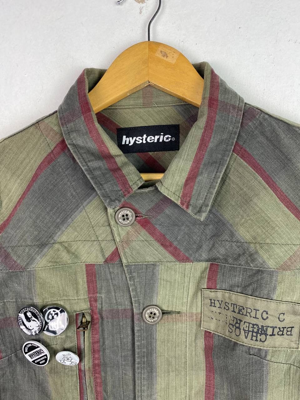 Hysteric Glamour vintage hysteric glamour jacket flannel design Size M / US 6-8 / IT 42-44 - 2 Thumbnail