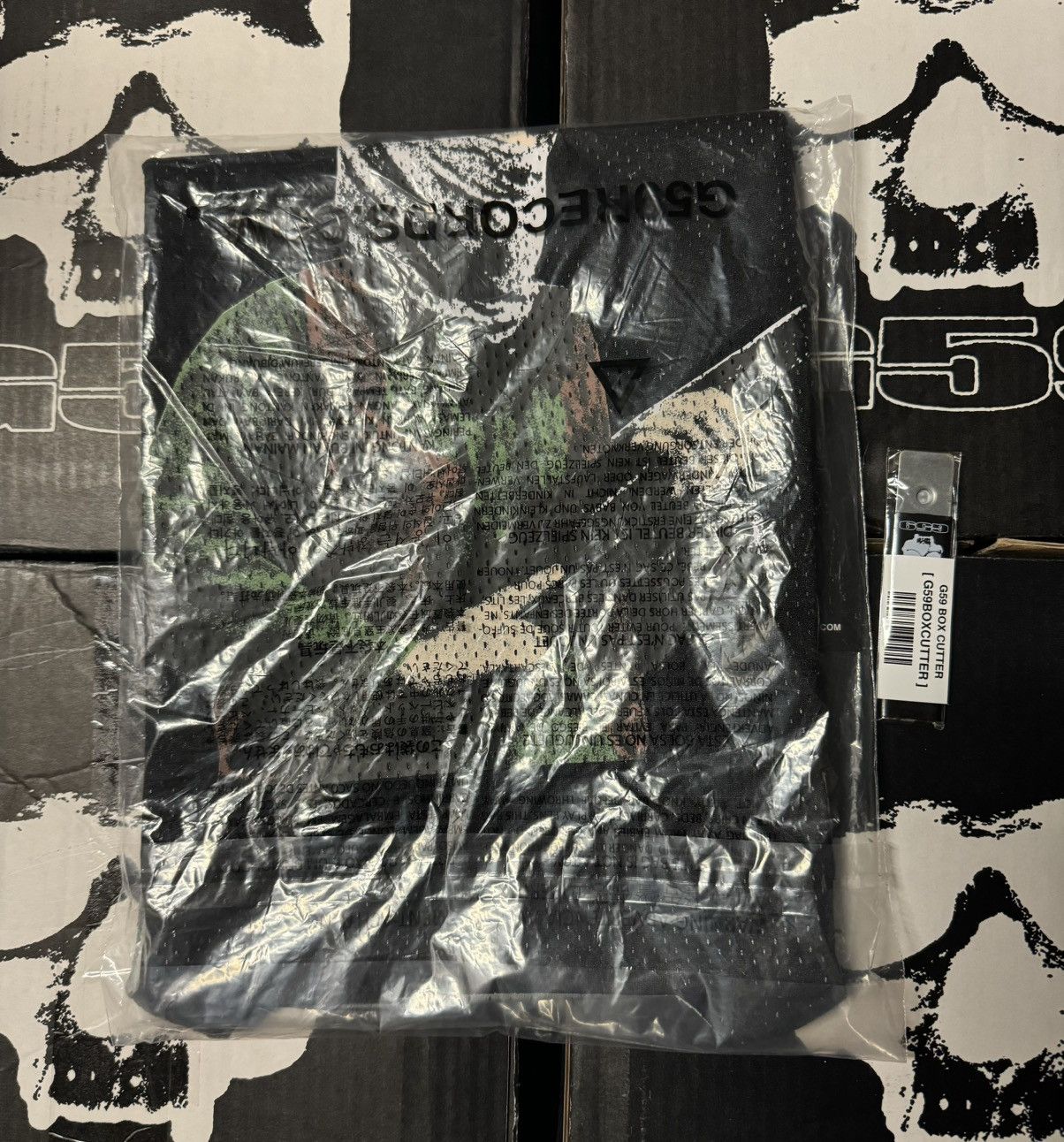 G59 Records $uicideboy$ G59 INFIDEL REVERSIBLE WARM UP JERSEY + cutter Size US S / EU 44-46 / 1 - 5 Thumbnail