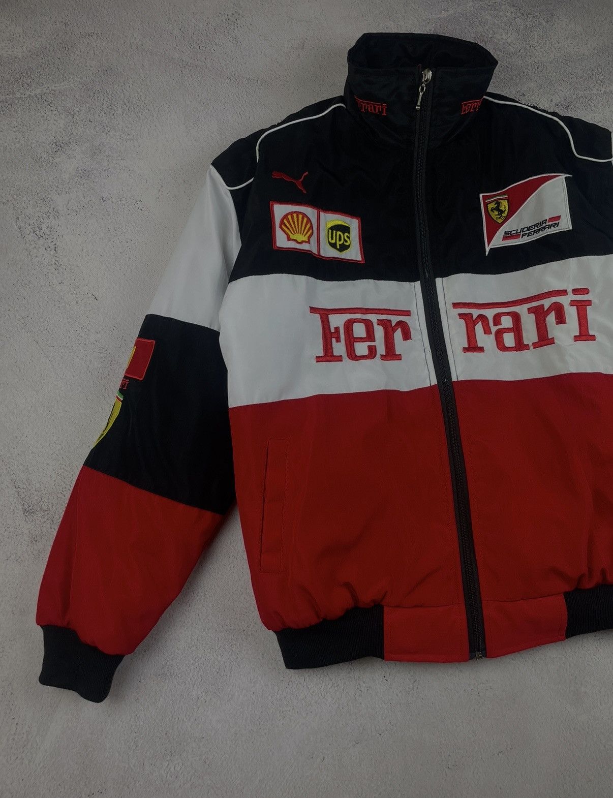 Ferrari Vintage Ferrari Racing Jacket F1 Team Formula 1 Bomber Size US M / EU 48-50 / 2 - 3 Thumbnail