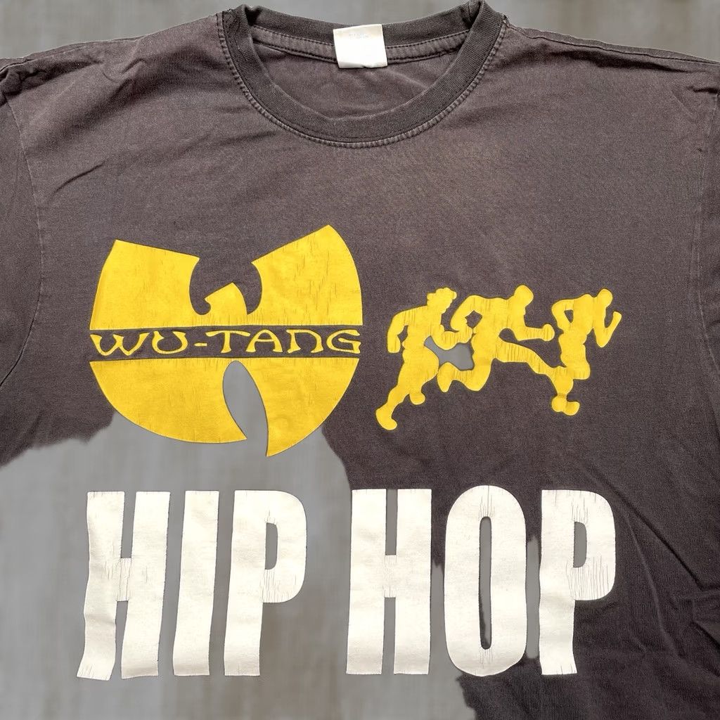 Vintage VINTAGE Wu Tang Shirt Mens Large Hip Hop Shirt2007 Ice Water H2O Records Promo VTG Size US L / EU 52-54 / 3 - 1 Thumbnail