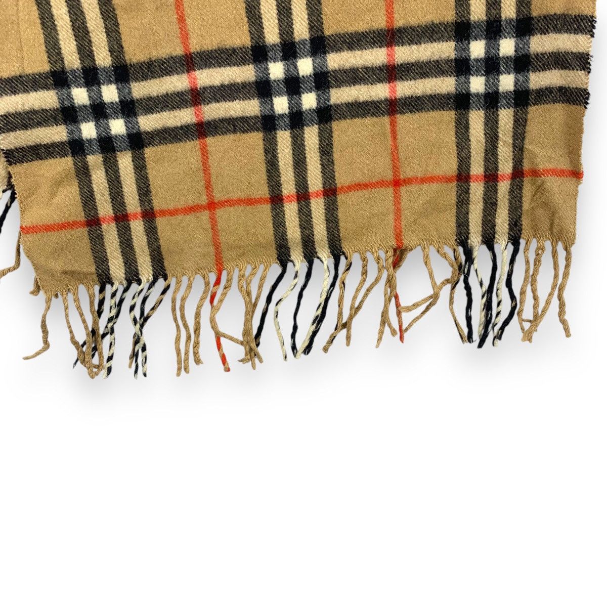 Burberry Vintage BURBERRY LONDON Nova Checks Cashmere Muffler Size ONE SIZE - 3 Thumbnail