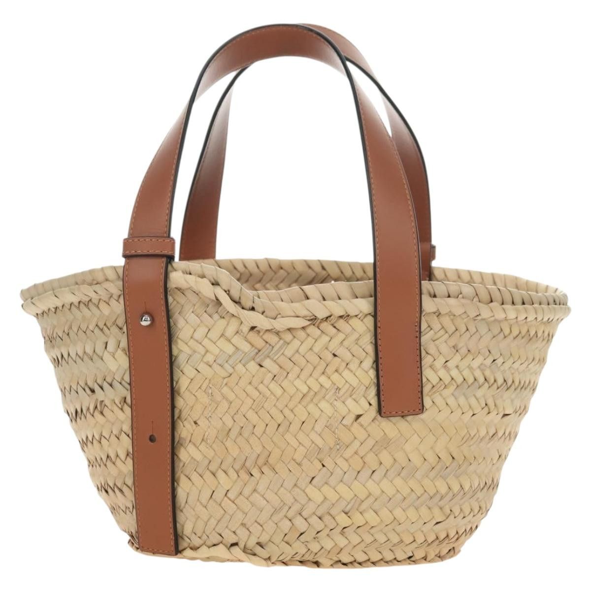 Loewe LOEWE Studio Ghibli Collaboration Hand Bag Raffia Beige Auth Size ONE SIZE - 2 Thumbnail