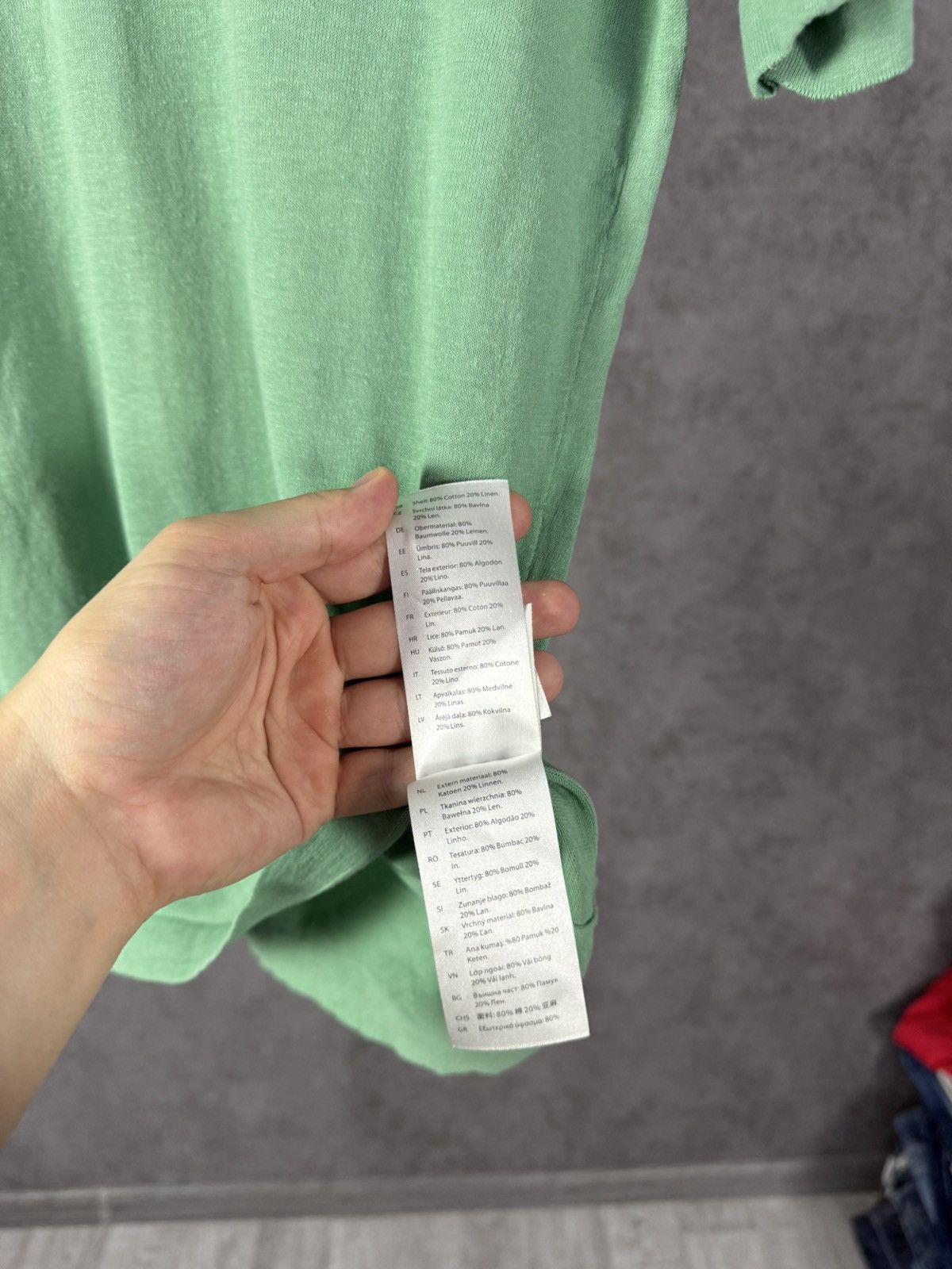 Cos × Designer COS designer linen tee Size US S / EU 44-46 / 1 - 5 Thumbnail