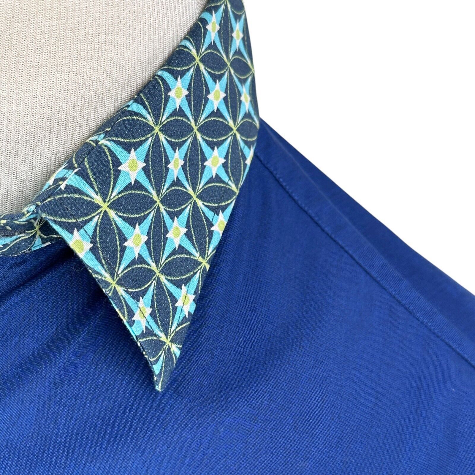 Just Cavalli Just Cavalli Dress Shirt Men’s 46 Blue Long Sleeve Button-Up Size US S / EU 44-46 / 1 - 3 Thumbnail