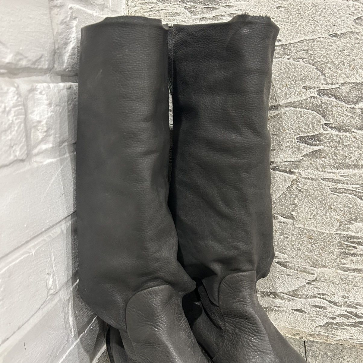 Trippen Trippen Avant Garde Asymmetrical Leather High Boots ma+Style Size US 6 / EU 39 - 5 Thumbnail