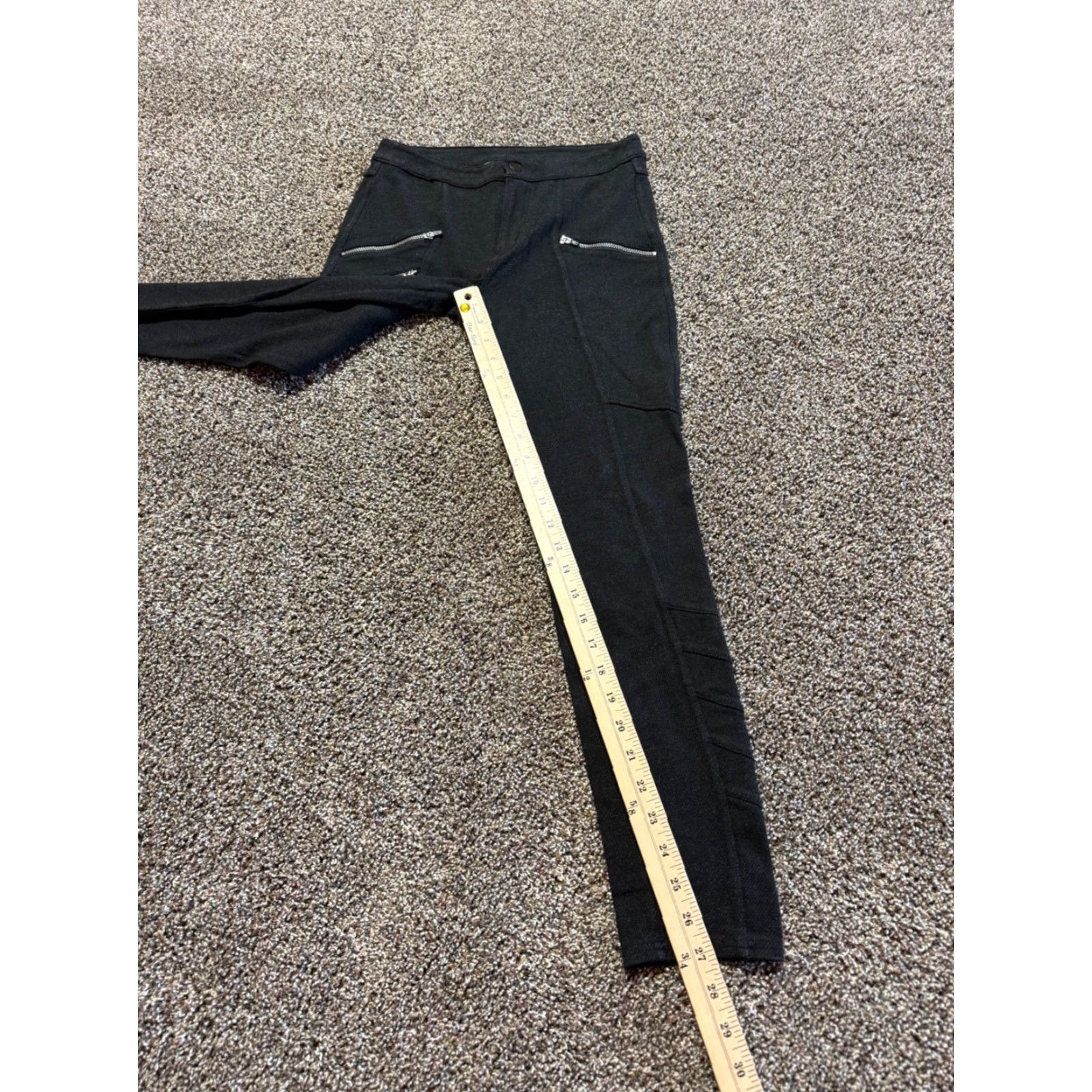 Athleta Athleta Pants Women Size 2 Jegging Casual Rayon Blend Black Skinny Jeggings Size 26" / US 2 / IT 38 - 3 Thumbnail