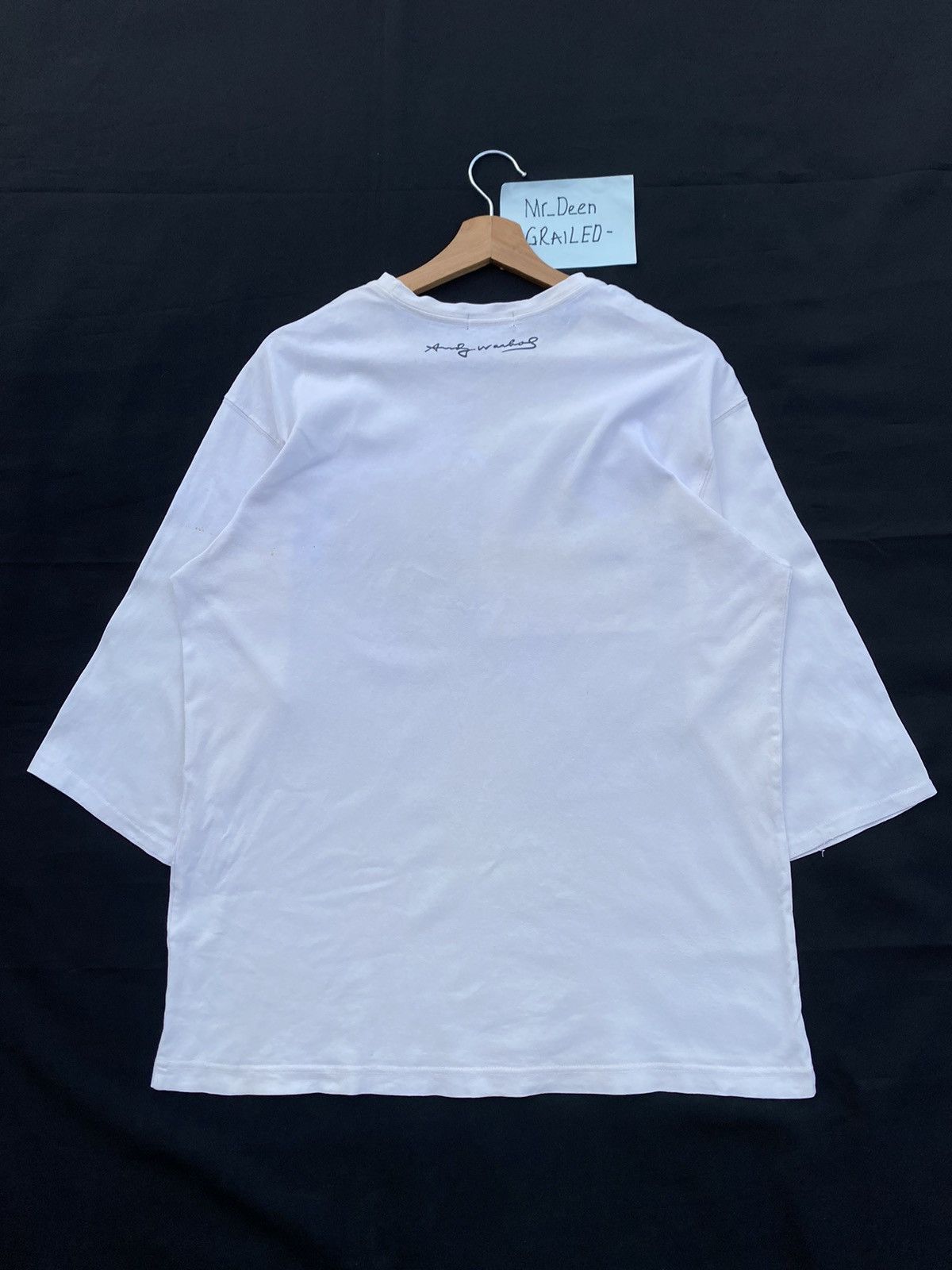 Andy Warhol Rare Vintage Andy Warhol 3/4 Sleeves Shirt Size US L / EU 52-54 / 3 - 14 Thumbnail