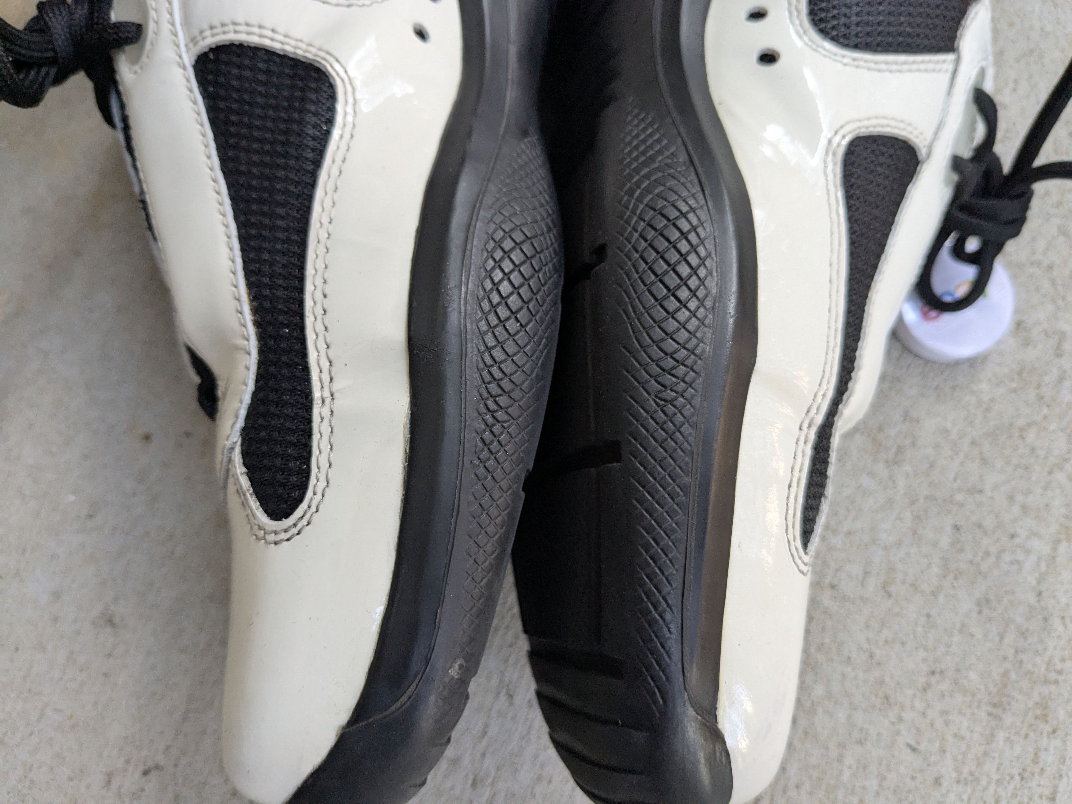 Prada Prada America's Cup Black 9.5 Leather Low Tops PS0906 Size US 9.5 / EU 42-43 - 10 Thumbnail