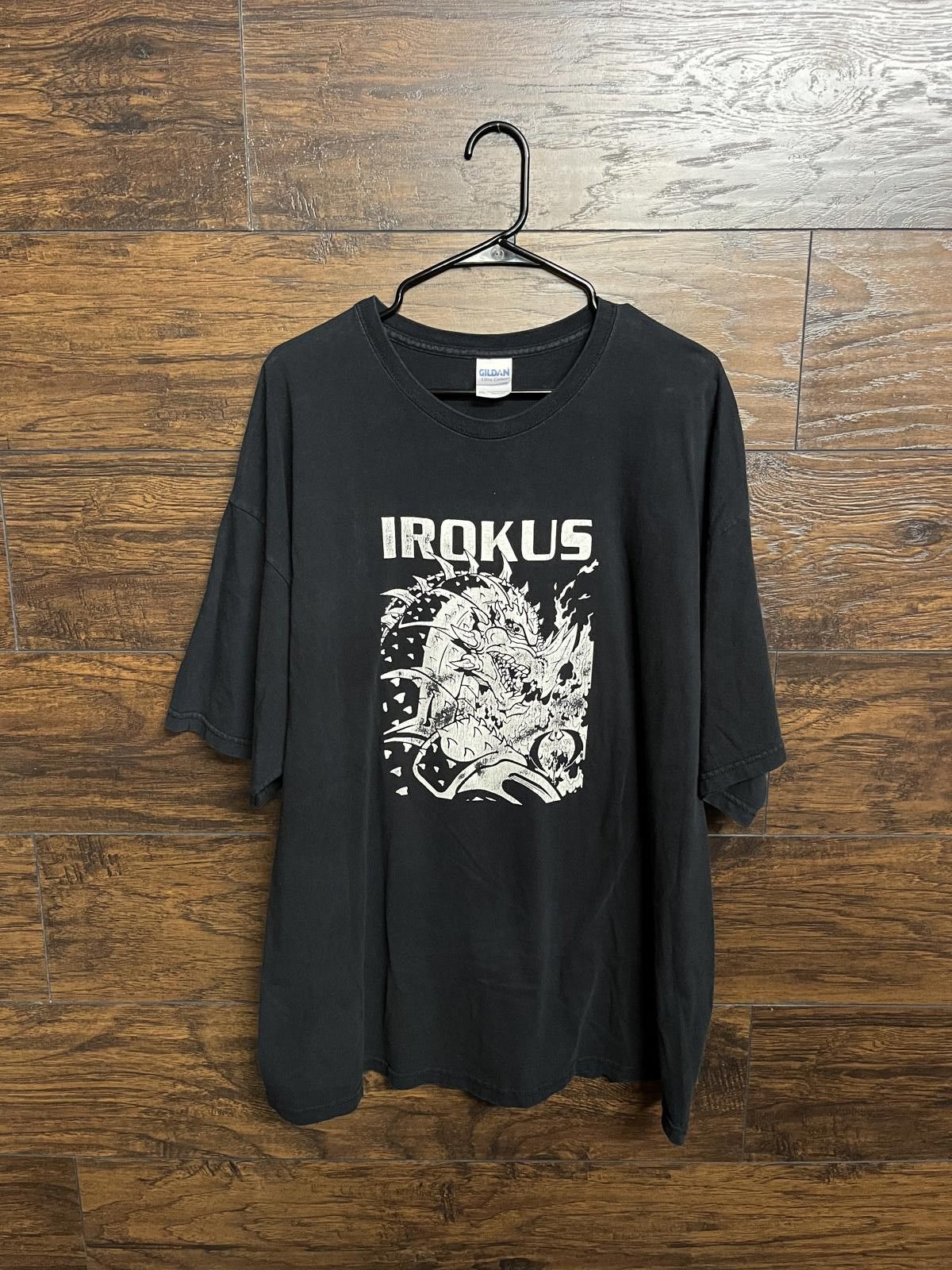 Gildan Vtg Dragonfyre Studios T-shirt - Irokus the Dragon Tee 2XL Size US XXL / EU 58 / 5 - 1 Thumbnail