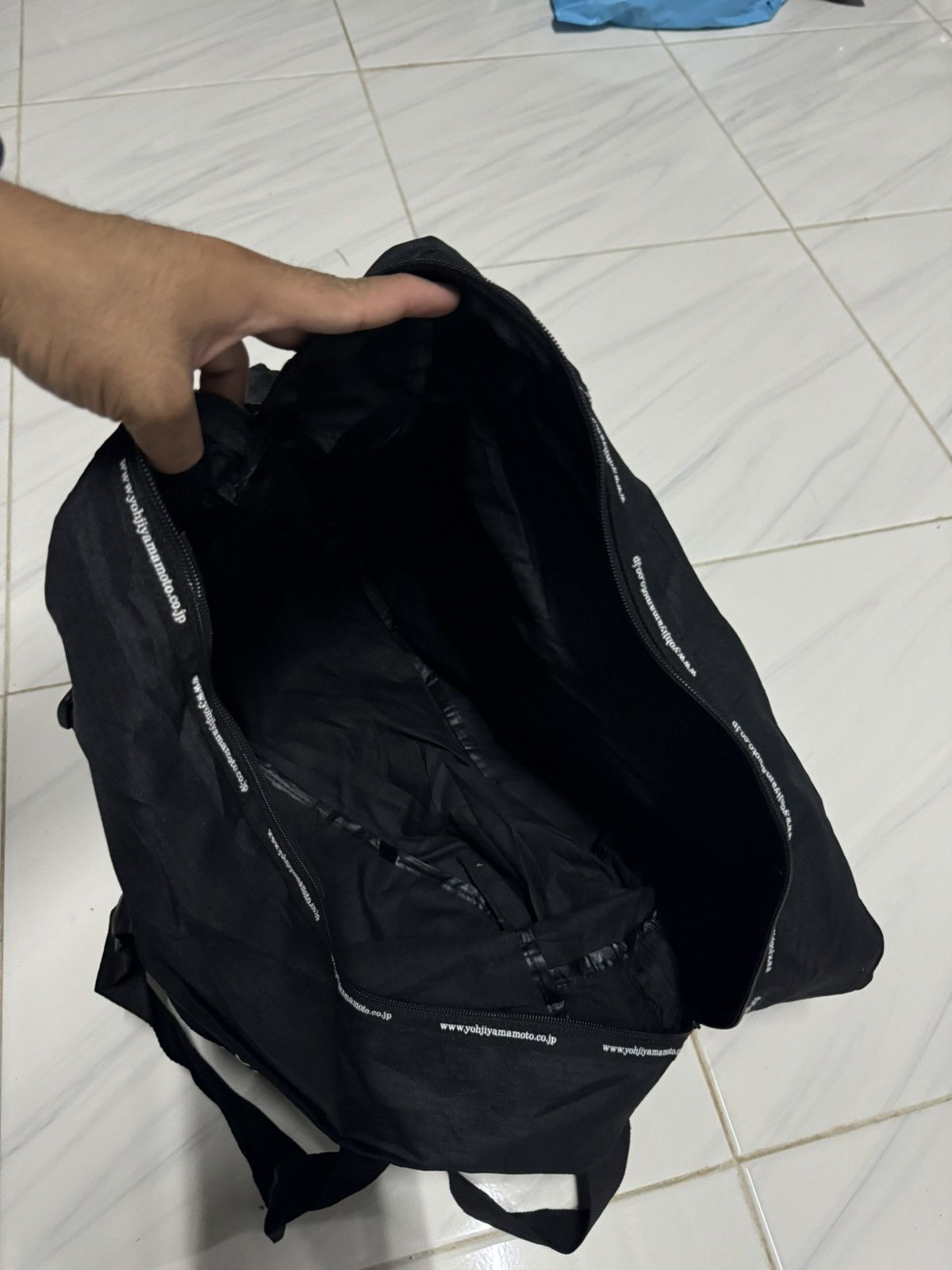 Designer × Yohji Yamamoto GROUND Y YOHJI YAMAMOTO DUFFLE BAG Size ONE SIZE - 9 Thumbnail