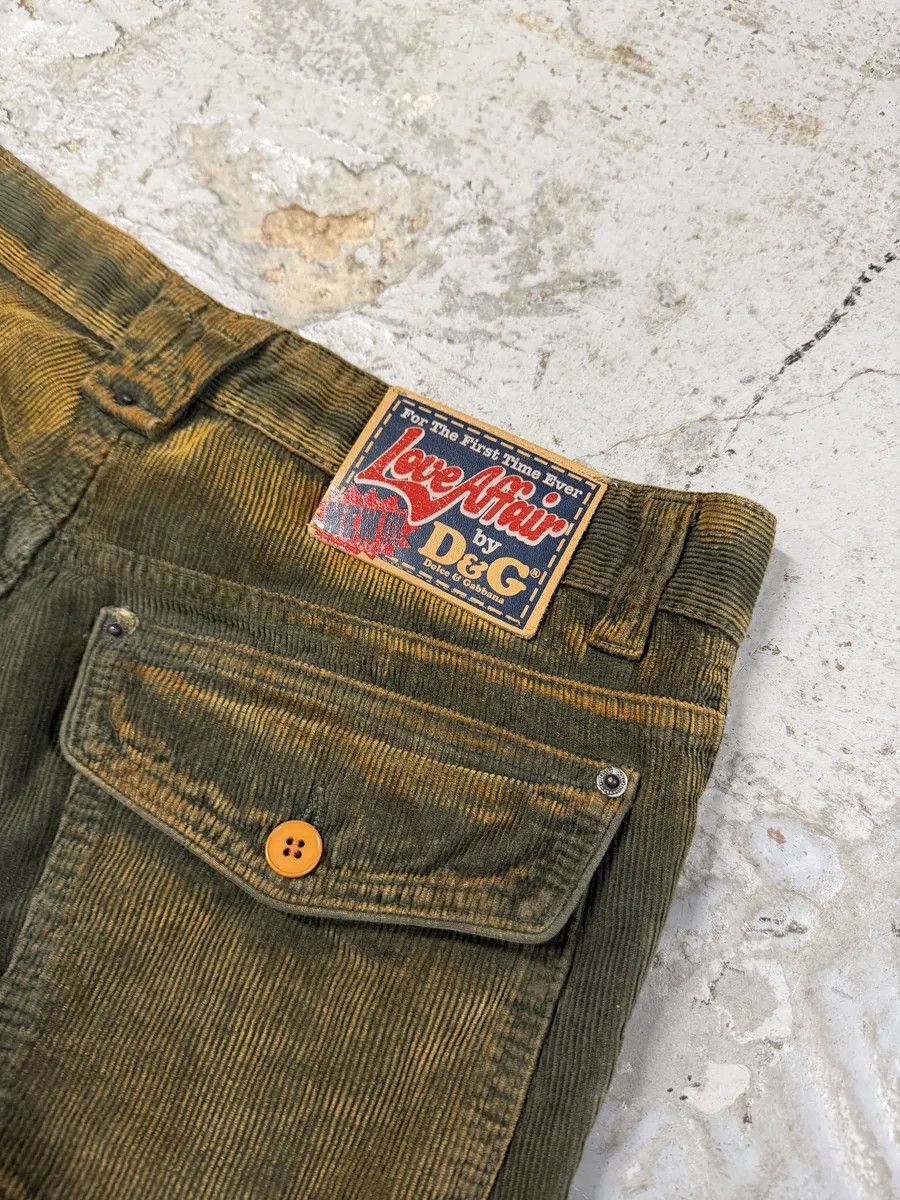 Dolce & Gabbana AW2006 Dolce & Gabbana Green Velvet Pants Size US 32 / EU 48 - 9 Thumbnail