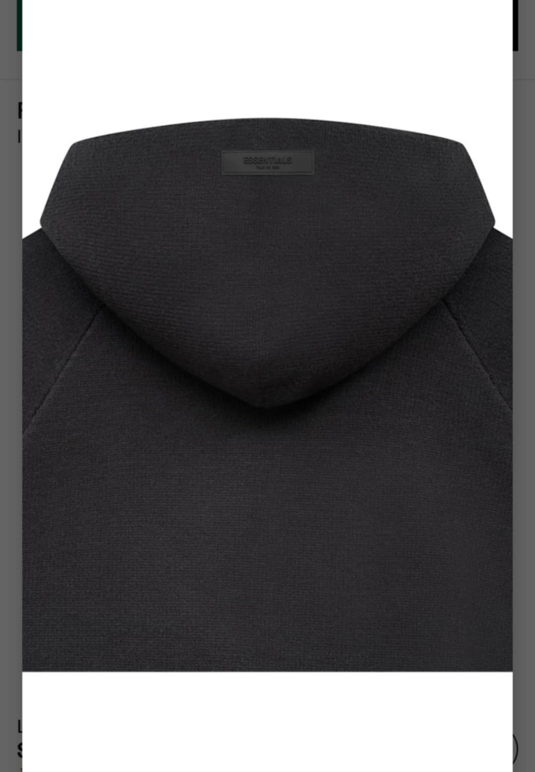 Fear of God sz S Fear of God Essentials 1977 Knit Hoodie Iron Size US S / EU 44-46 / 1 - 3 Thumbnail