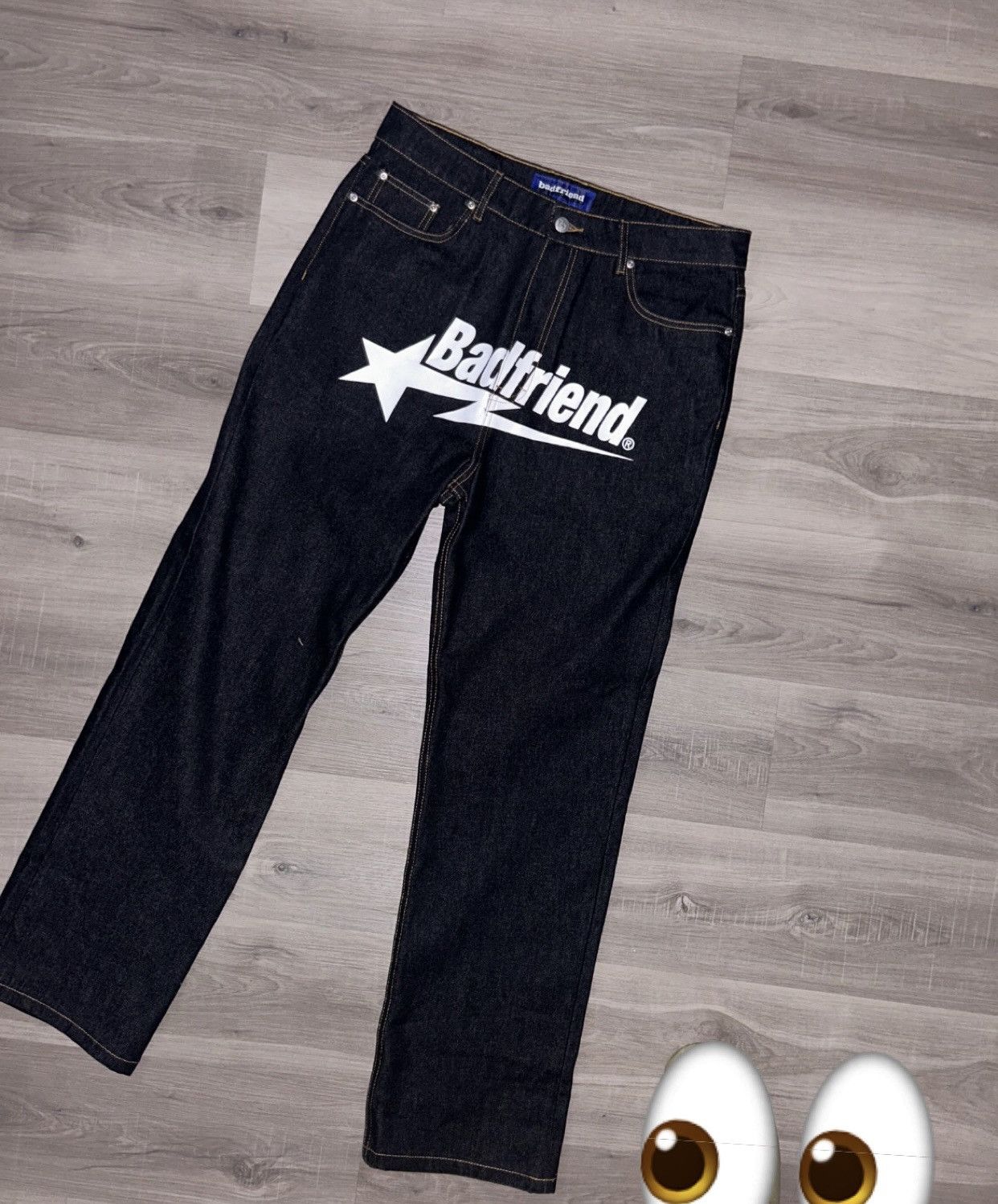image of Badfriend Jeans in Black, Men's (Size 34)