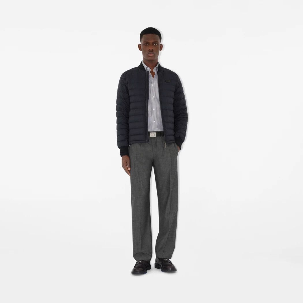 Burberry os11x1225 Nylon Puffer Jacket in Navy Size US M / EU 48-50 / 2 - 2 Thumbnail