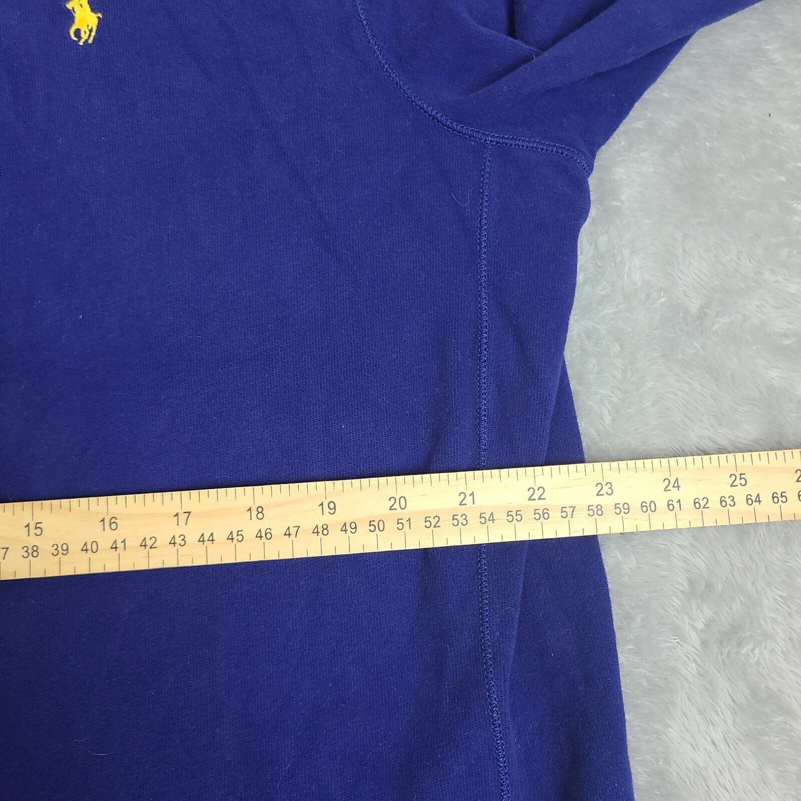 Polo Ralph Lauren Polo Ralph Lauren Sweater Mens 2XL Blue Quarter Zip Cotton M Size US XXL / EU 58 / 5 - 6 Thumbnail
