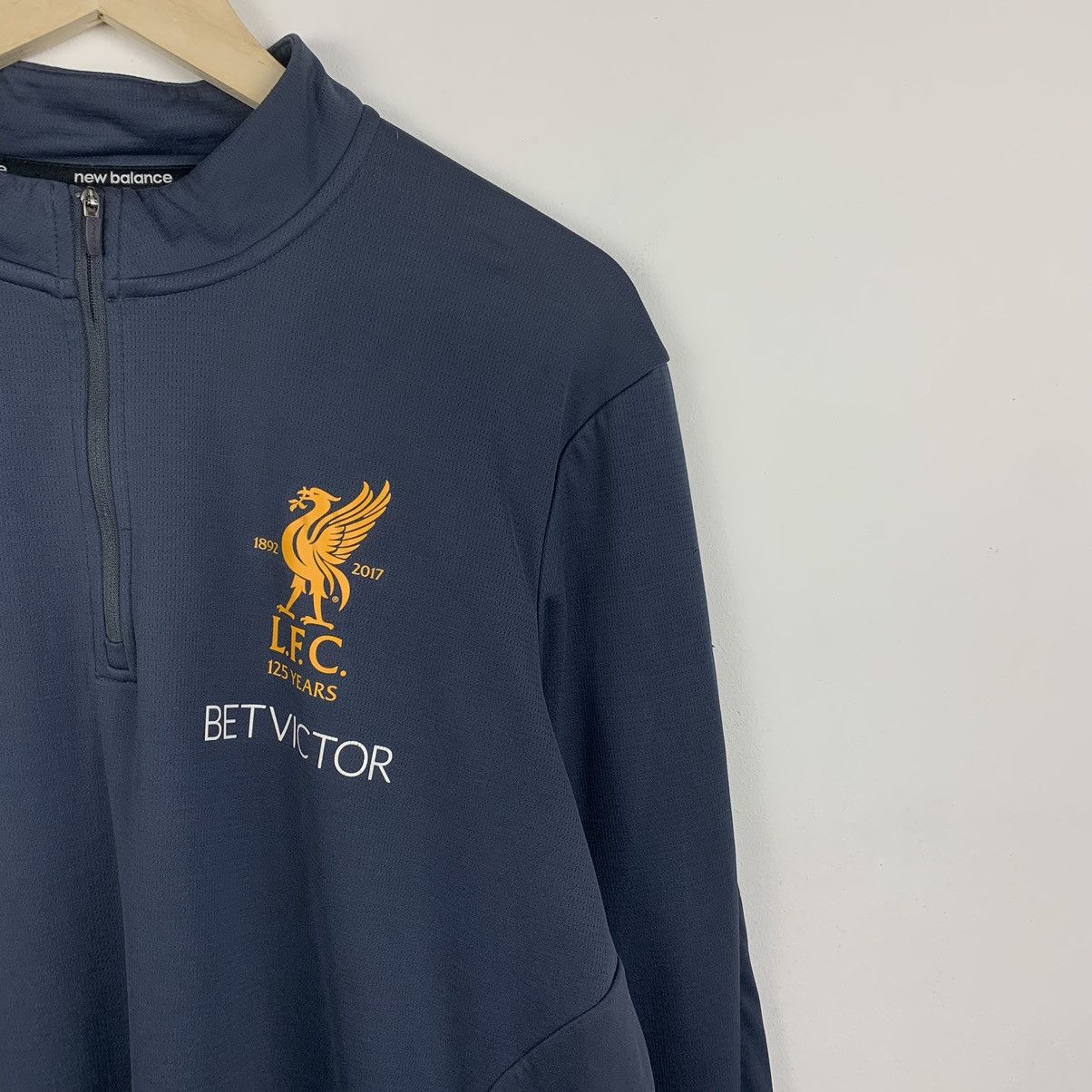 New Balance New Balance Liverpool Soccer Jersey Long Sleeve 125 Years XL Size US XL / EU 56 / 4 - 7 Thumbnail