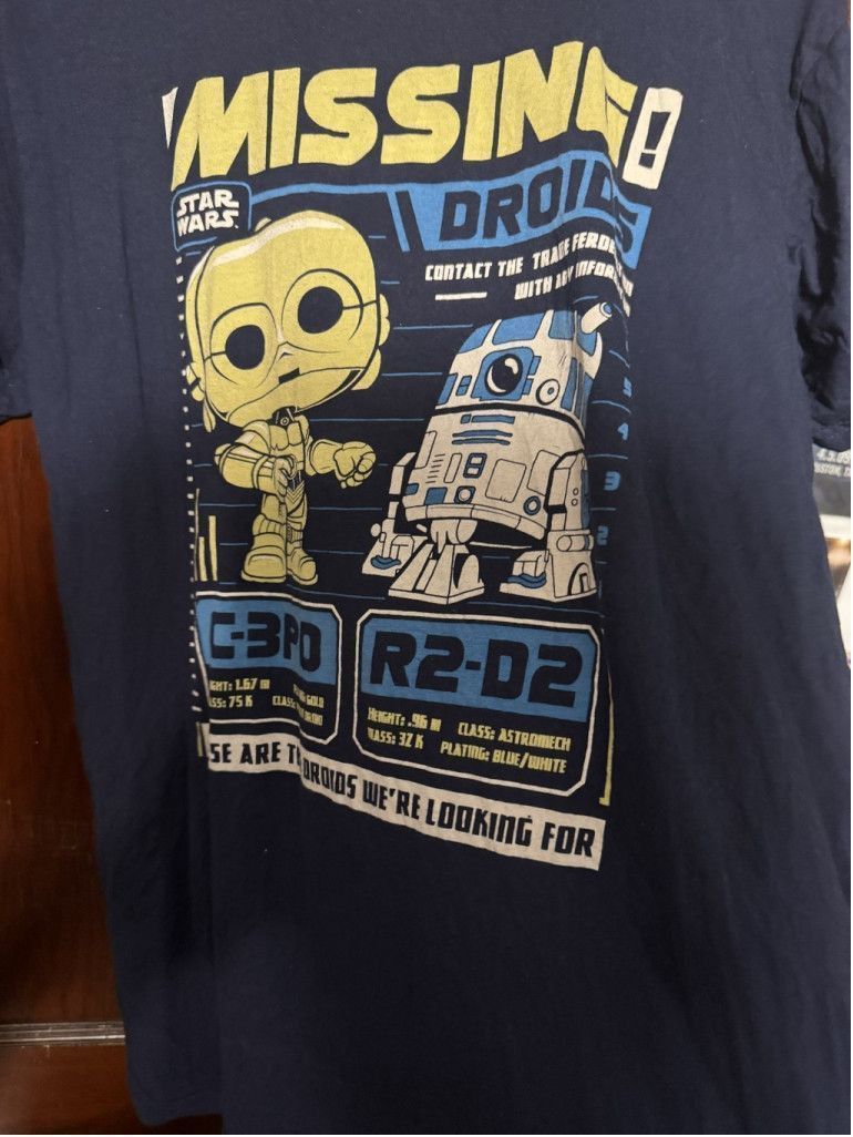 The Unbranded Brand Star Wars Funko Pop C3PO R2D2 T Shirt Men's Size L Blue Size US L / EU 52-54 / 3 - 4 Thumbnail