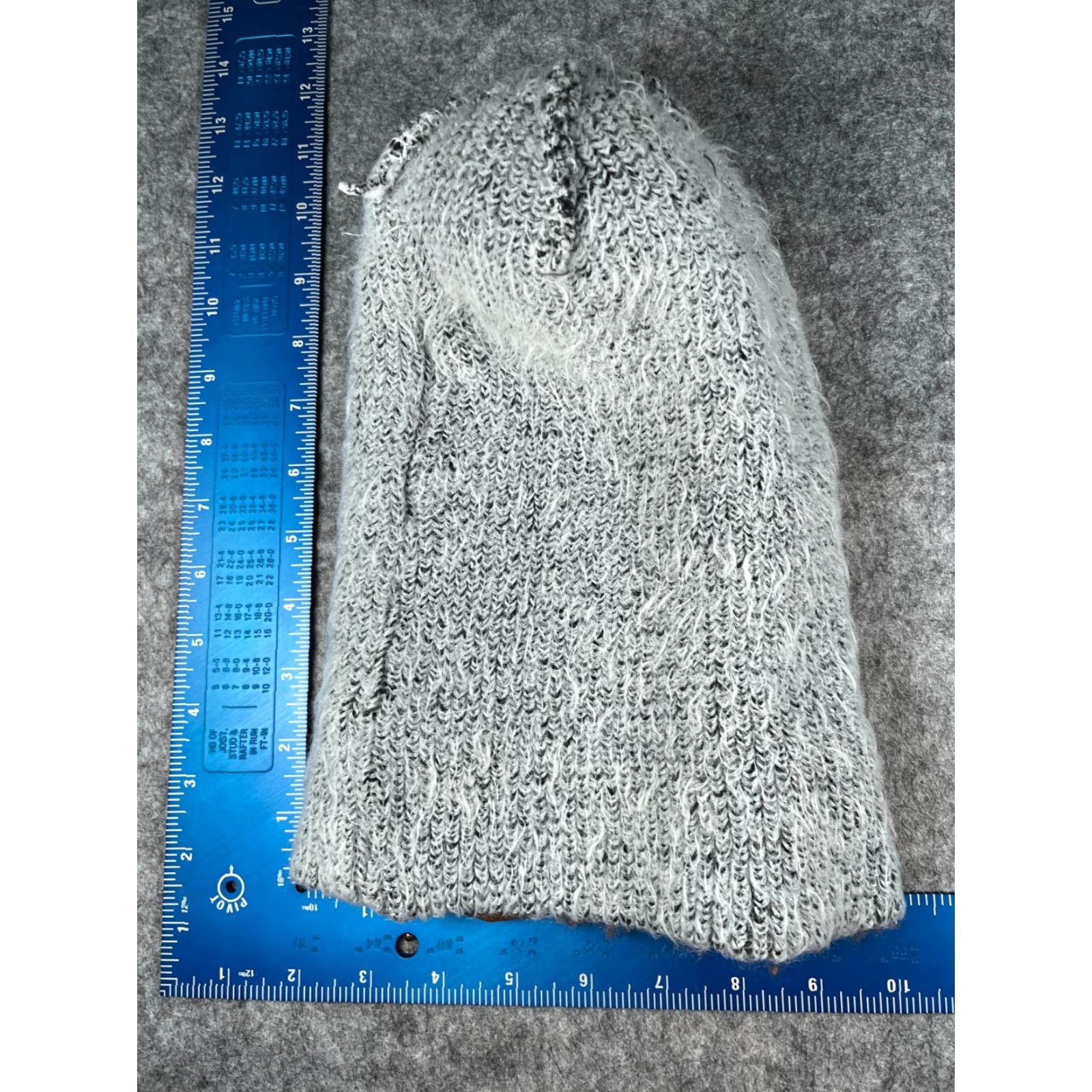 Vintage BR Beanie Toque Beanie Unisex Adults One Size Blue Knit Acrylic Winter Snow Ski Pom Hat Size ONE SIZE - 7 Thumbnail