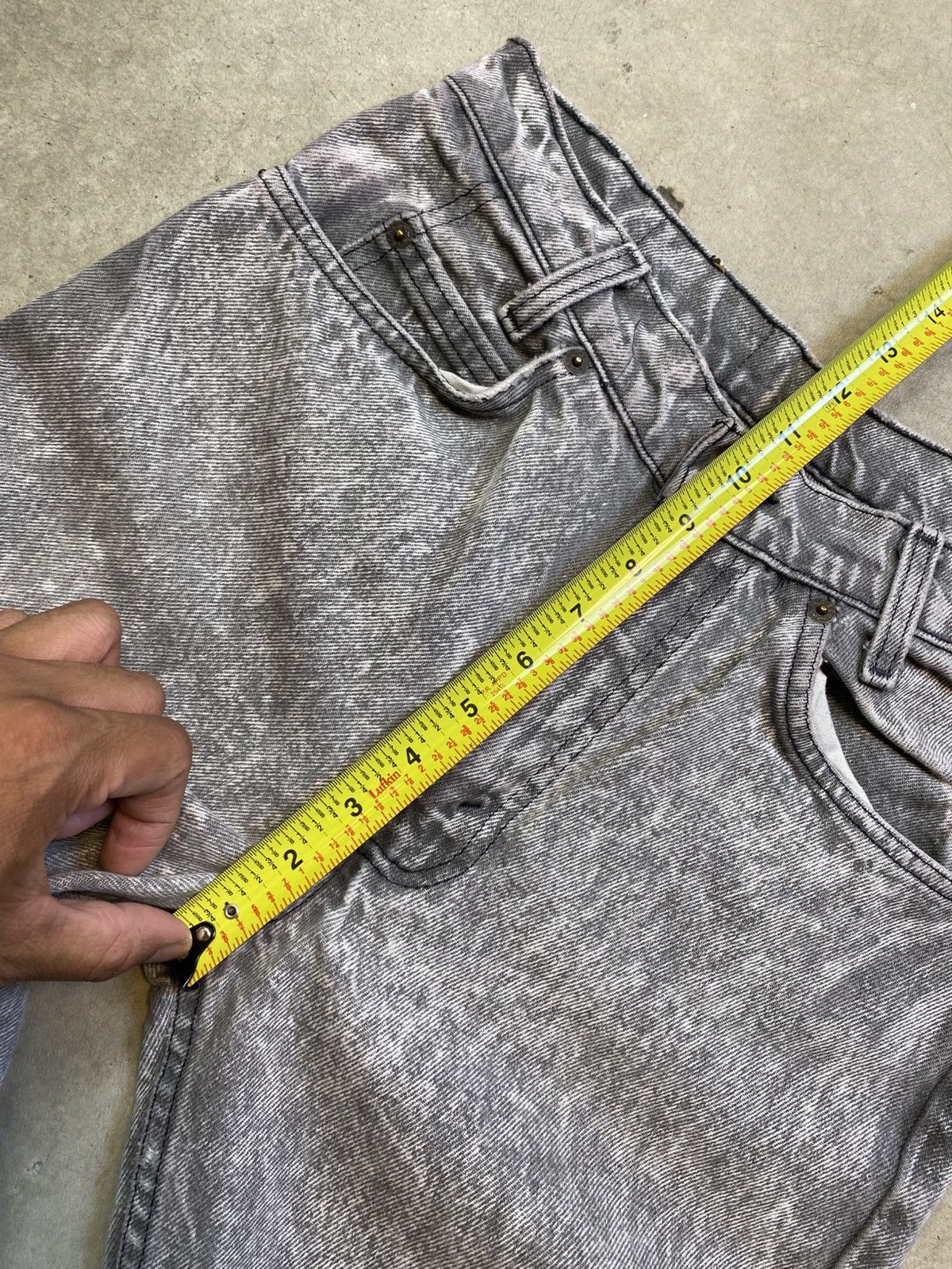 Levi's × Vintage Vintage Levis 705 Jeans Student Fit 29 x 27 Made In Usa Size 29" - 8 Thumbnail