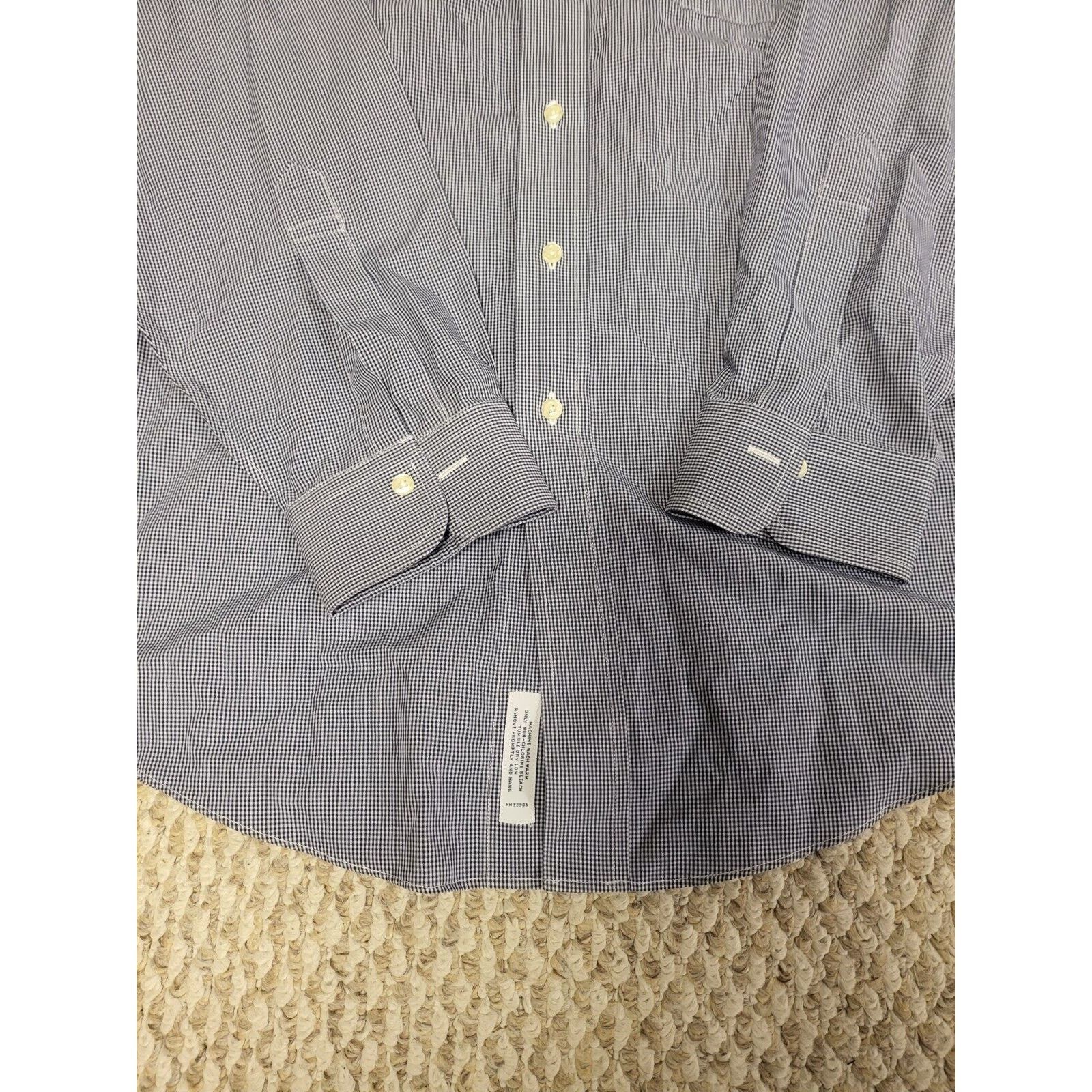 Brooks Brothers Brooks Brothers 16.5 34 Slim Fit Mens Dress Shirt Size US L / EU 52-54 / 3 - 2 Thumbnail