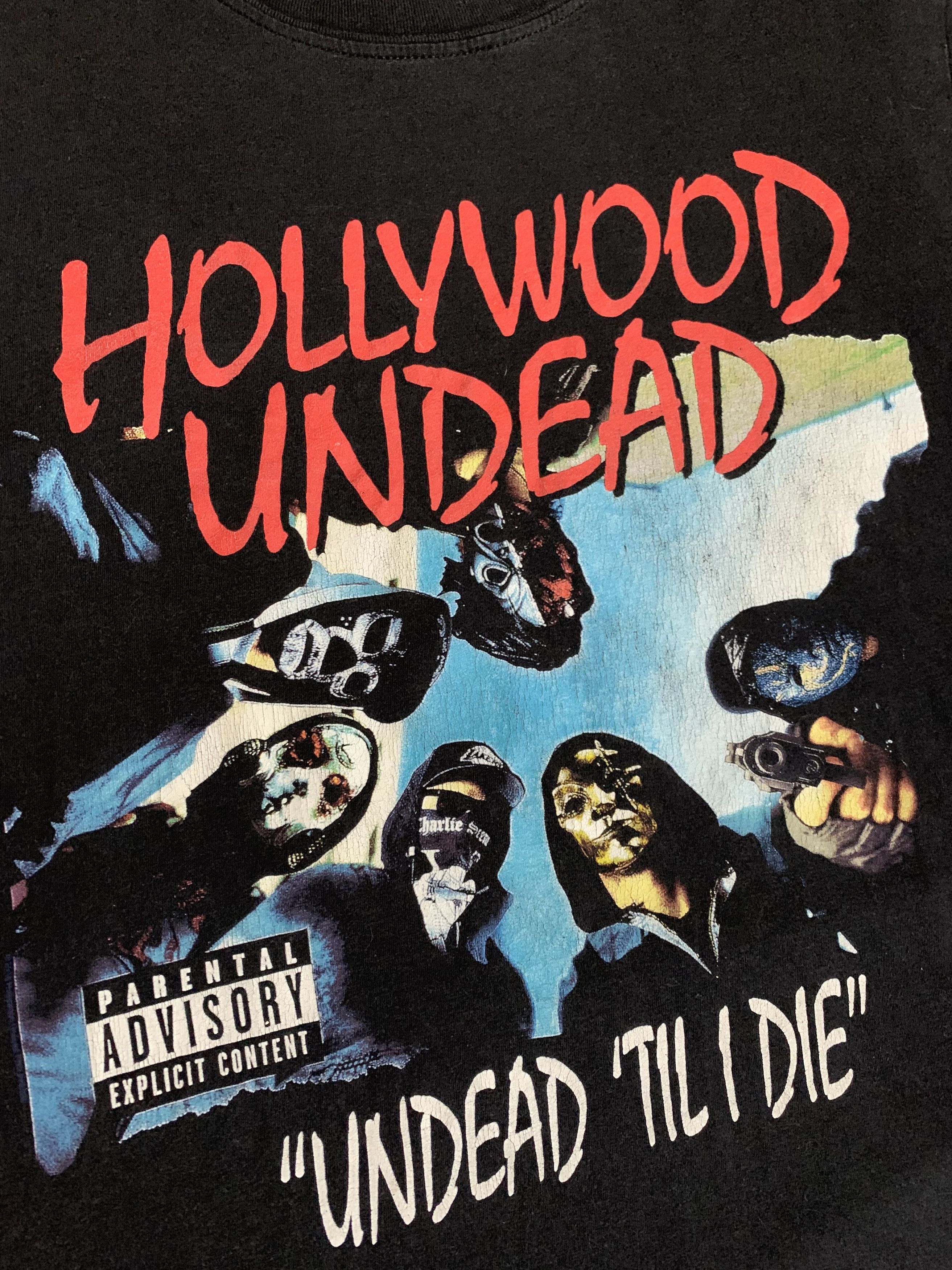 Band Tees Vintage Hollywood Undead T Shirt Tee Baggy Big Logo Y2K 90s Size US L / EU 52-54 / 3 - 4 Thumbnail
