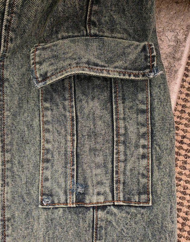 Liberal Youth Ministry Liberal Youth Ministry Acid Wash Denim Joggers Size US 30 / EU 46 - 4 Thumbnail