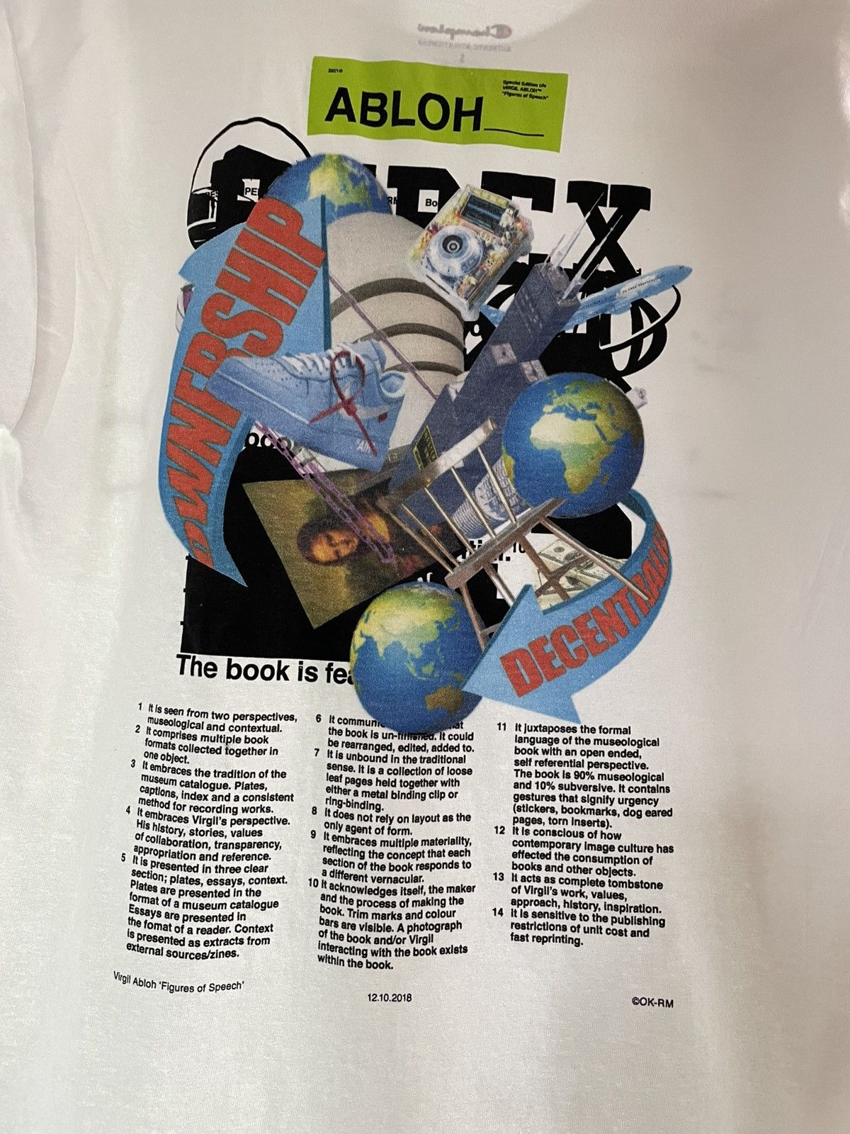 Pyrex Vision Pyrex Whie tee Size US S / EU 44-46 / 1 - 5 Thumbnail