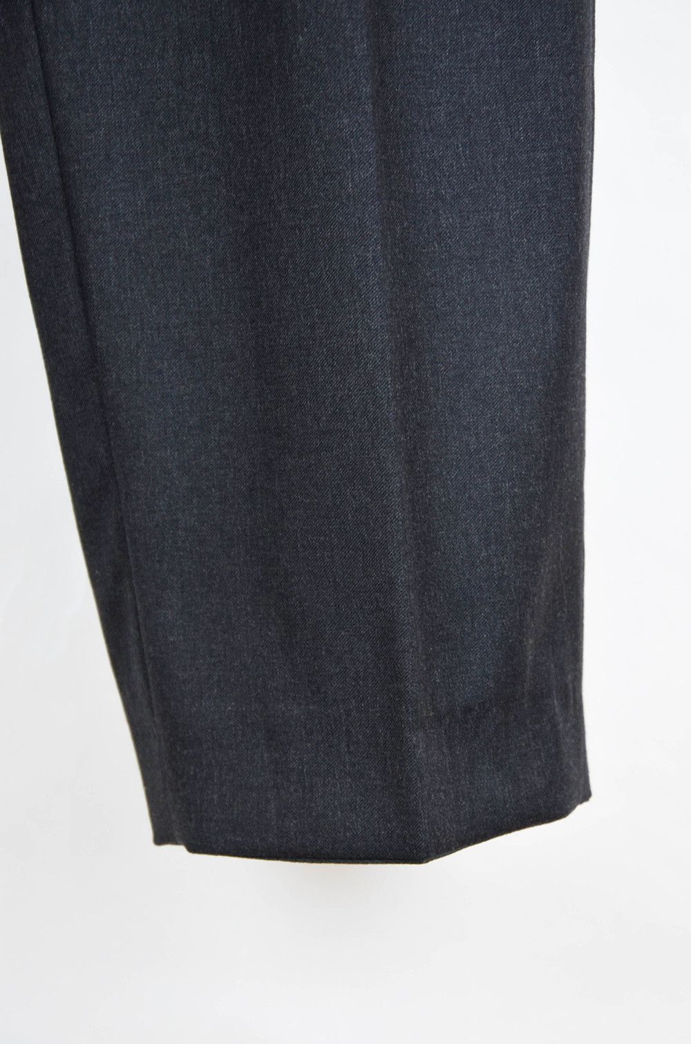 Corneliani Canali Classic Wool Trousers – Charcoal Gray – Size 56R Size 46R - 5 Thumbnail