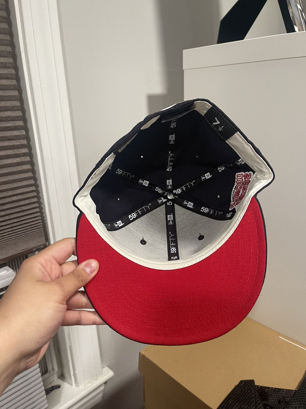 Other Hat Heaven ‘Red UV’ New York Yankees Fitted Size 7 1/8 Size ONE SIZE - 4 Thumbnail