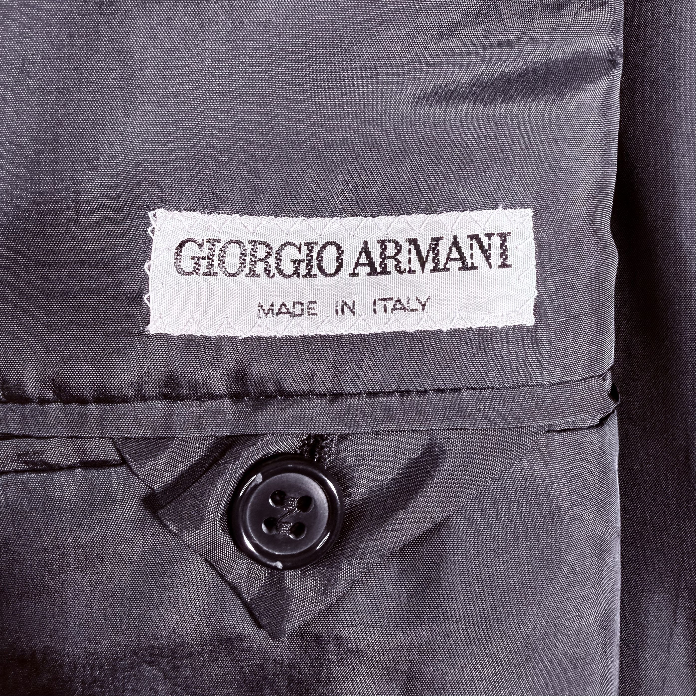 Giorgio Armani 80s Giorgio Armani Double Breasted Suit Size 48 Size 48R - 9 Thumbnail
