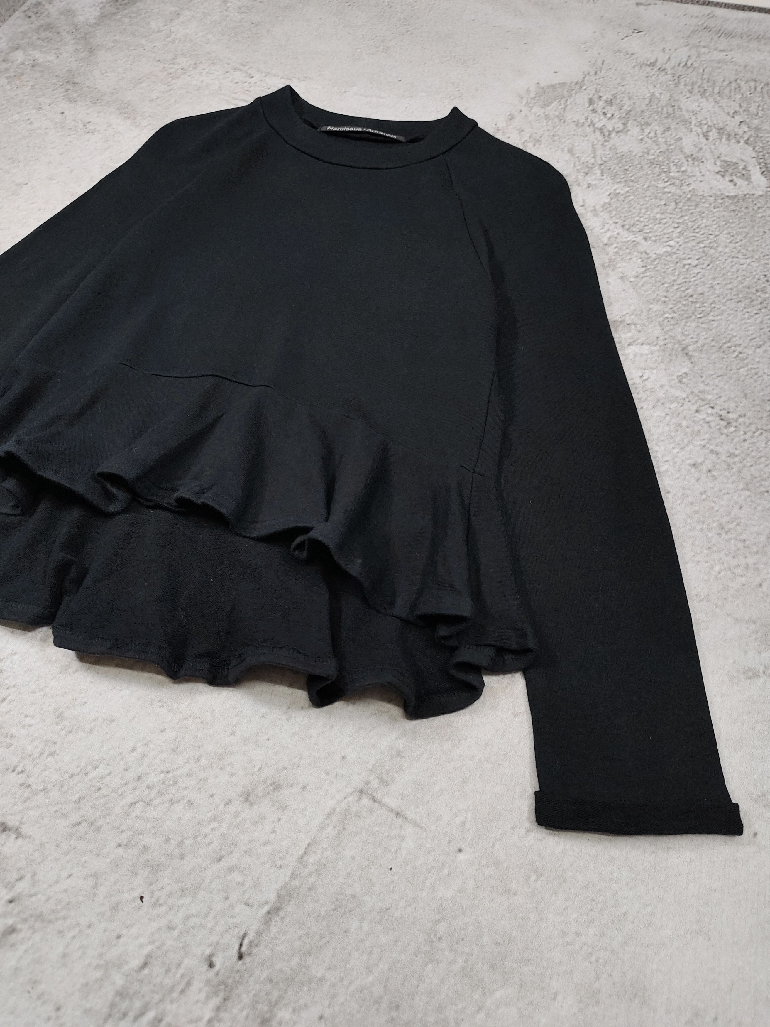 Japanese Brand Narcissus x Adonisis🇯🇵 Minimalis Peplum Silhouette Flared Size M / US 6-8 / IT 42-44 - 7 Thumbnail