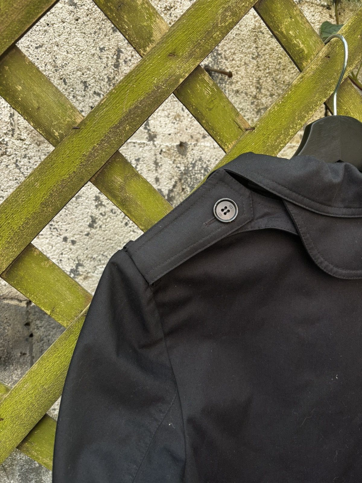 Dior × Hedi Slimane Dior Homme SS07 Runway Cropped Trench Coat Size US S / EU 44-46 / 1 - 11 Thumbnail
