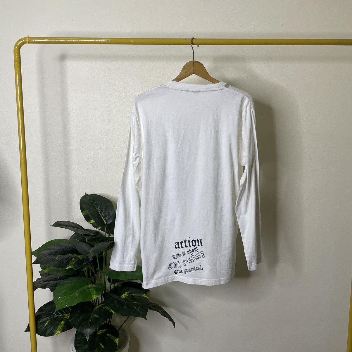 Affliction × If Six Was Nine × Japanese Brand Smorky Garnish Seditionaries Poem Cyber Gothic Punk L/S Tee Size US L / EU 52-54 / 3 - 6 Thumbnail