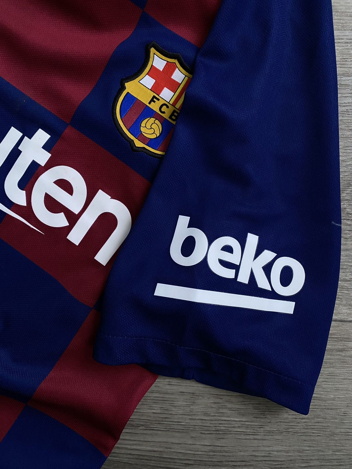 Nike 🫧Barcelona 19/20s Home Shirt Jersey Nike #10 Messi Size US S / EU 44-46 / 1 - 5 Thumbnail