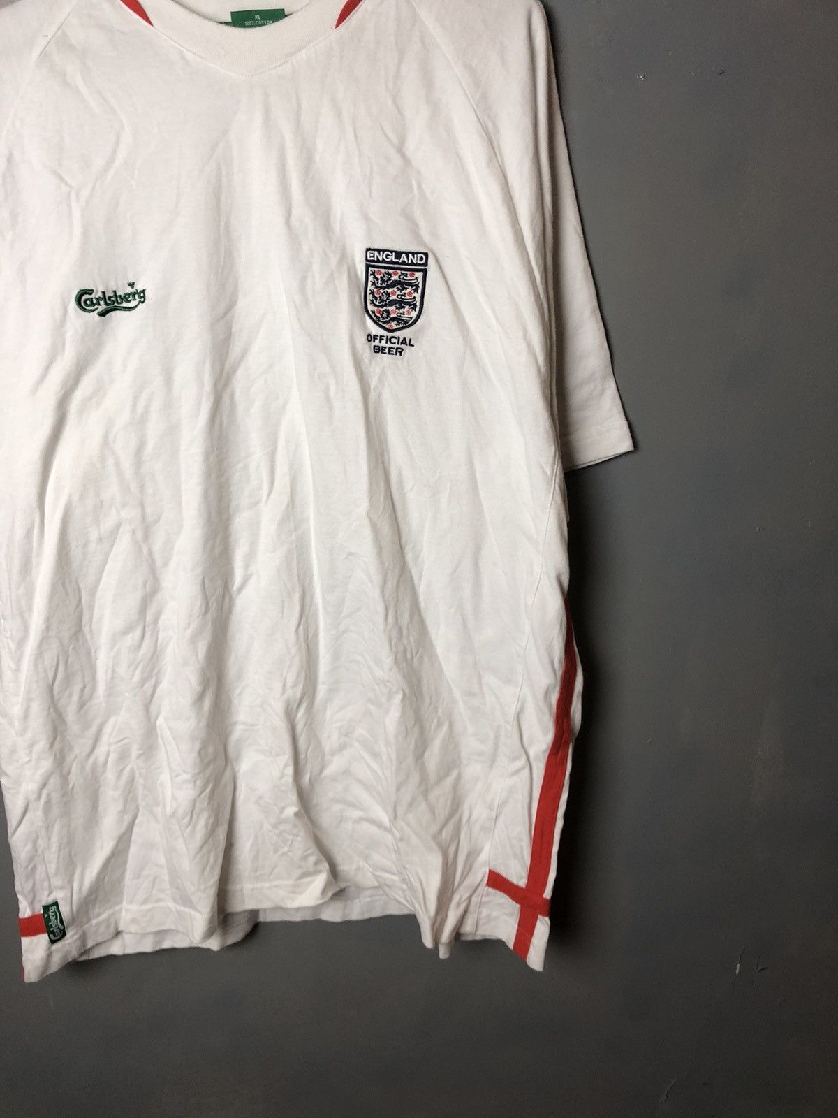 Vintage Men’s soccer t-shirt England Galsberg size Xl Size US XL / EU 56 / 4 - 3 Thumbnail