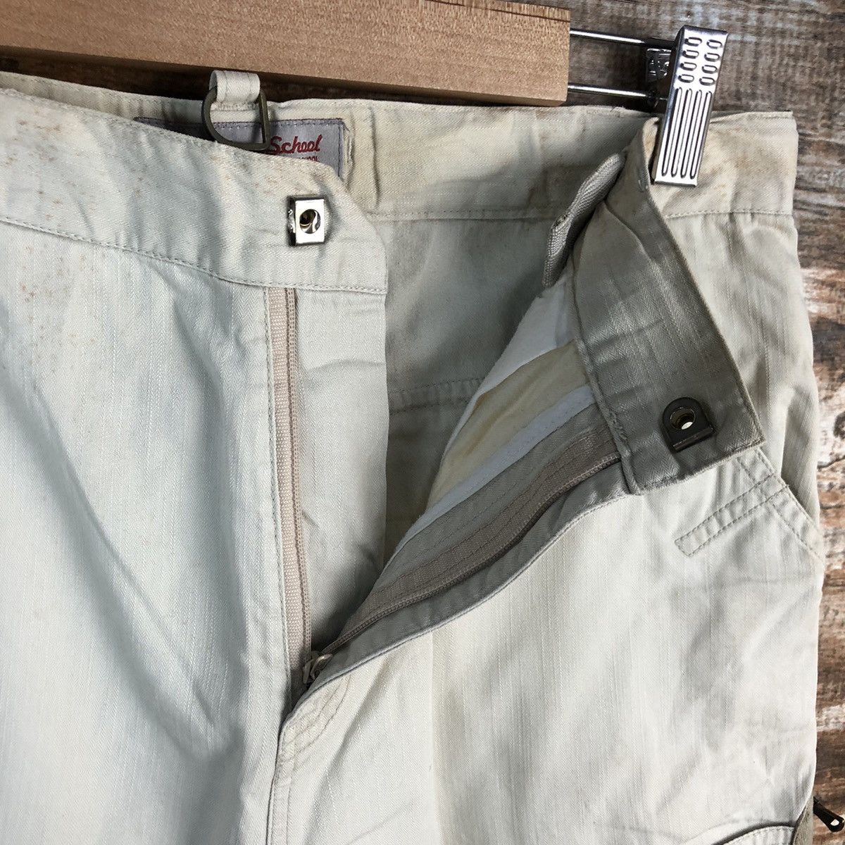 Japanese Brand × Vintage Underwood School White Casual Pants #A2383 Size 27" / US 4 / IT 40 - 14 Thumbnail