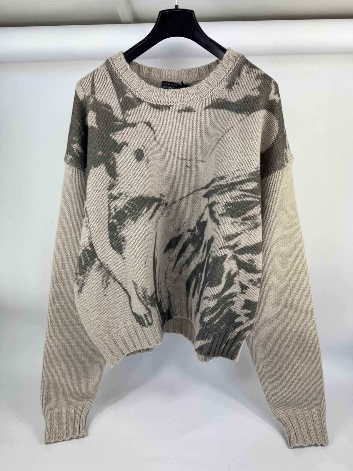 Enfants Riches Deprimes PAST IN VAIN CREWNECK WOOL SWEATER Size US XL / EU 56 / 4 - 1 Thumbnail