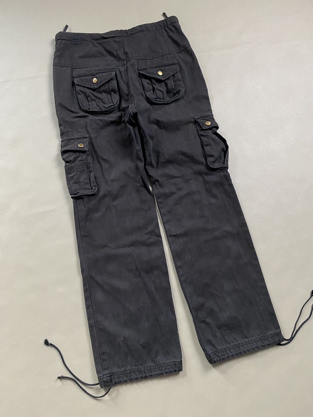 If Six Was Nine × Japanese Brand × Le Grande Bleu (L.G.B.) 2000s Happy Clover Pocket Cargo Pants GOA Style Size US 30 / EU 46 - 4 Thumbnail